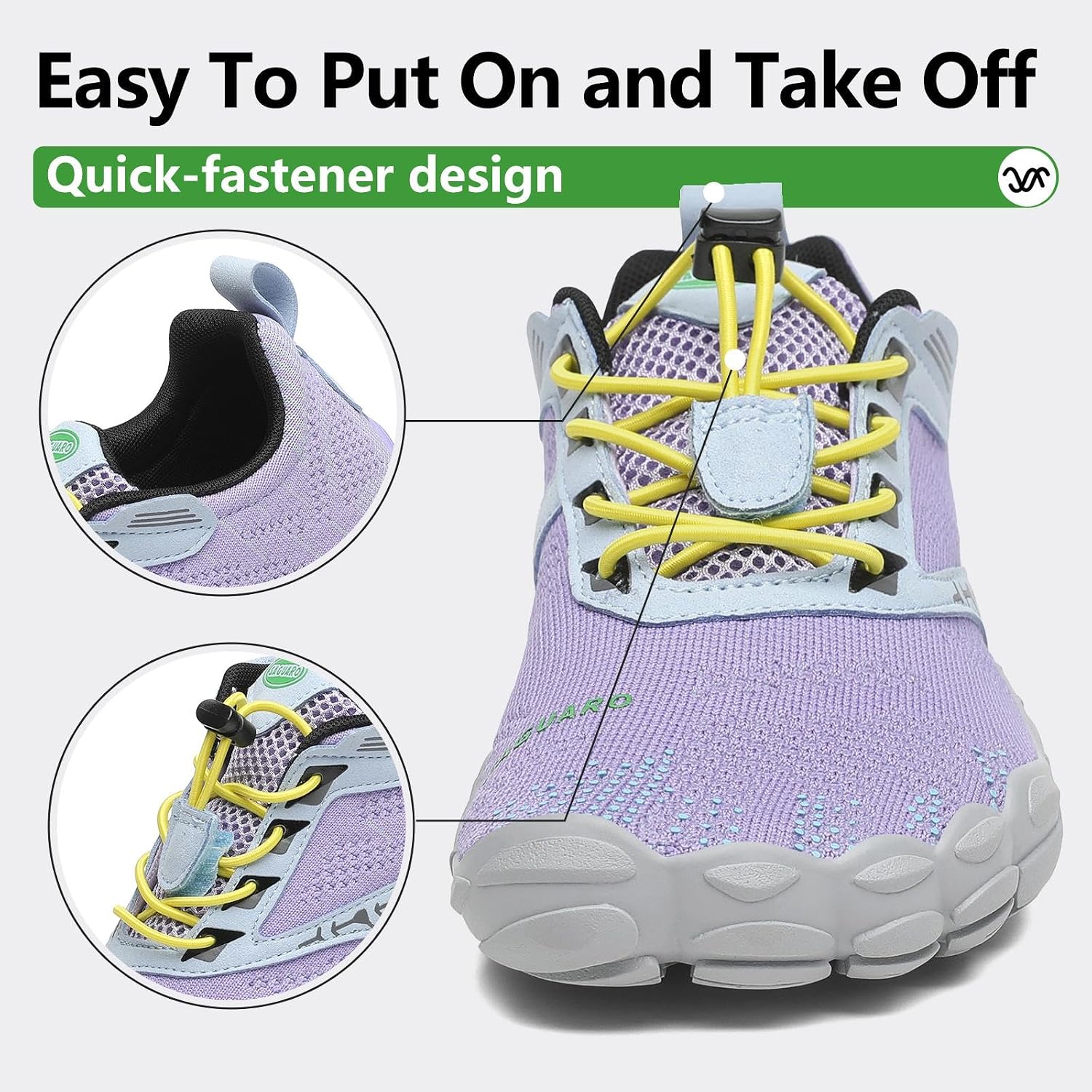 Detalle de SAGUARO Barefoot Shoes: Scarpe barefoot leggere e versatili per uomo e donna