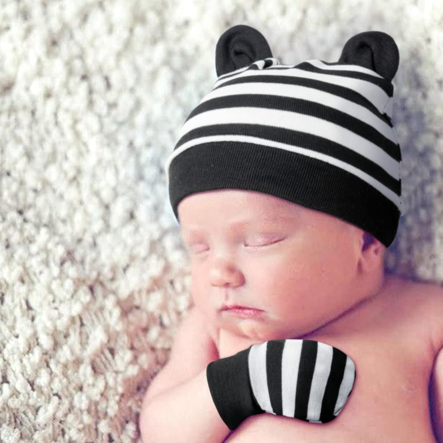 Detalle de DRESHOW Newborn Beanie & Gloves 0-6 Months