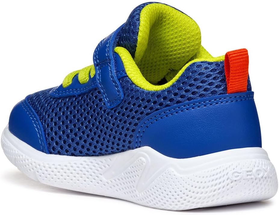 Thumbnail 4 de Geox Baby Jungen B Sprintye CSneaker – atmungsaktiver Klett-Schuh mit silbernen Akzenten