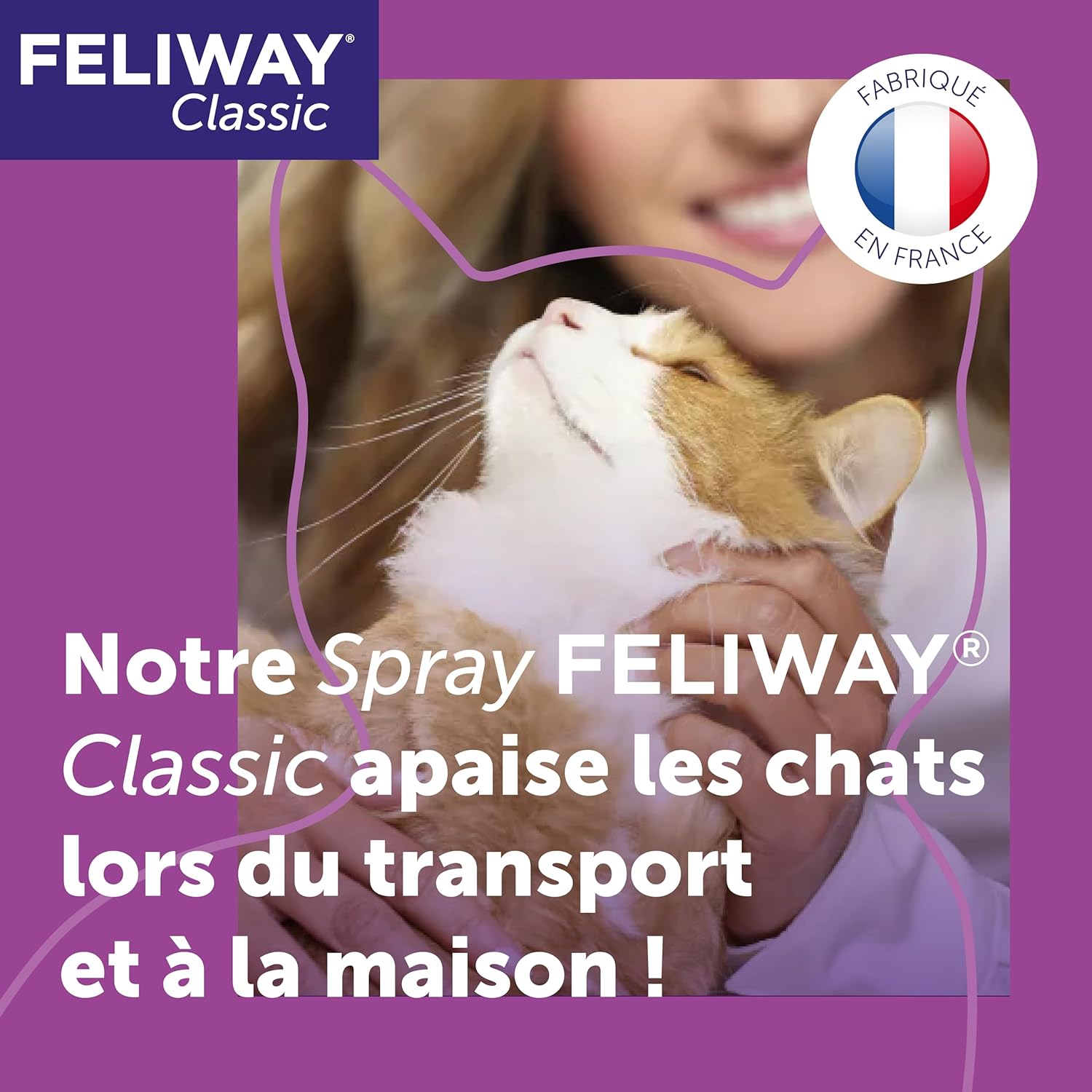 Detalle de FELIWAY Classic Spray 60 ml – Phéromones apaisantes pour chats