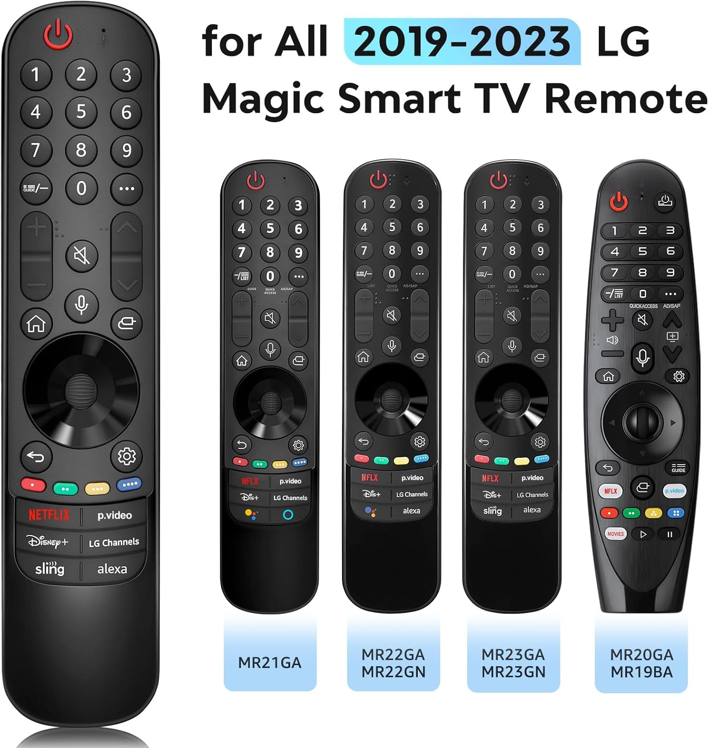 Detalle 2 de Voice Magic Remote Replacement for LG Smart TVs with Voice Function