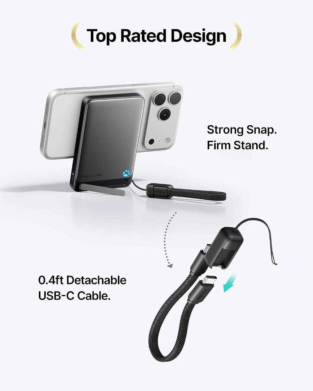 Thumbnail 4 de INIU MagSafe Power Bank 10000mAh 15W portable charger