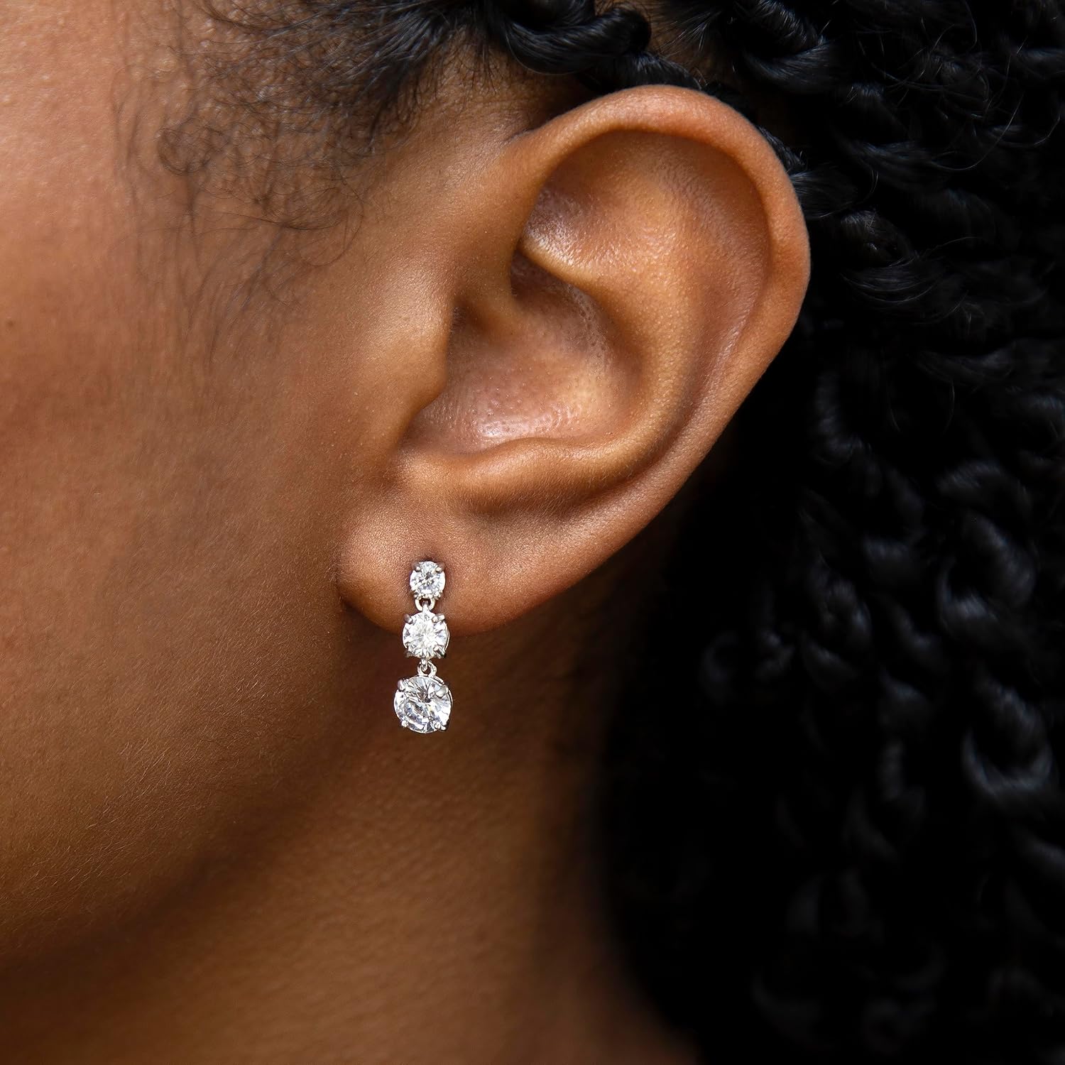 Thumbnail 4 de Amazon Essentials Sterling Silver Drop Earrings
