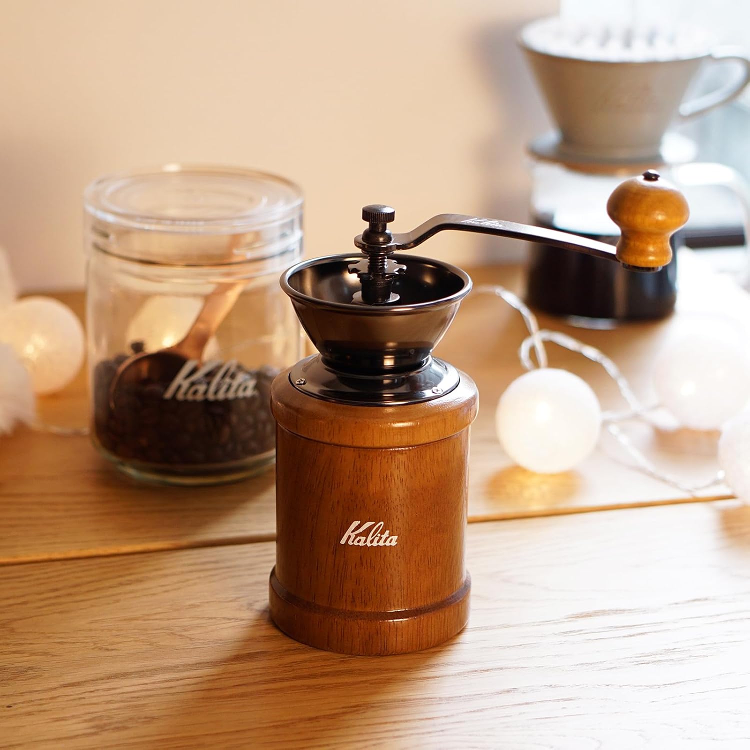 Thumbnail 1 de Kalita #44272 コーヒーキャニスター 1,000ml・ソーダガラス製・メジャーカップ付き