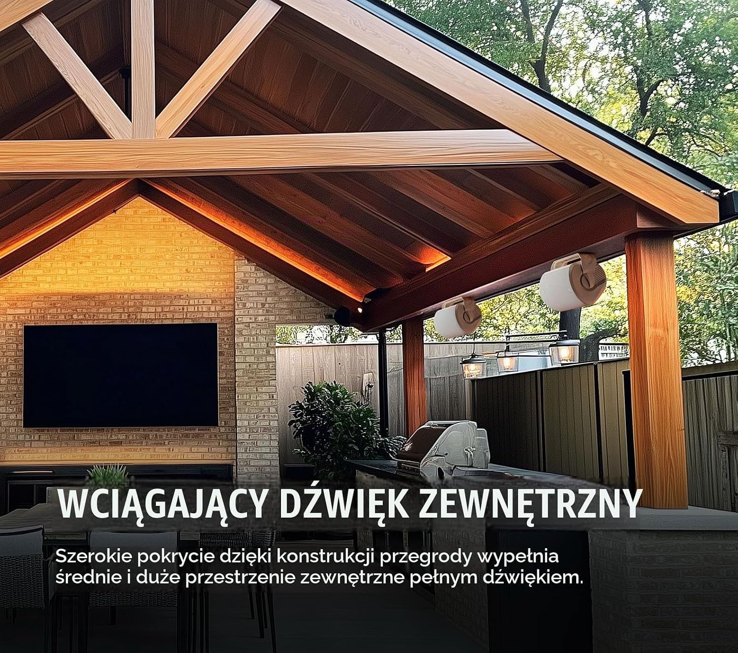 Thumbnail 5 de Polk Audio Atrium 6 ATRIUM6B – czarne głośniki zewnętrzne, 100 W