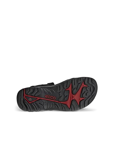 Detalle de ECCO Herren Offroad Wandern Sandalen – Schwarz, UK 10.5