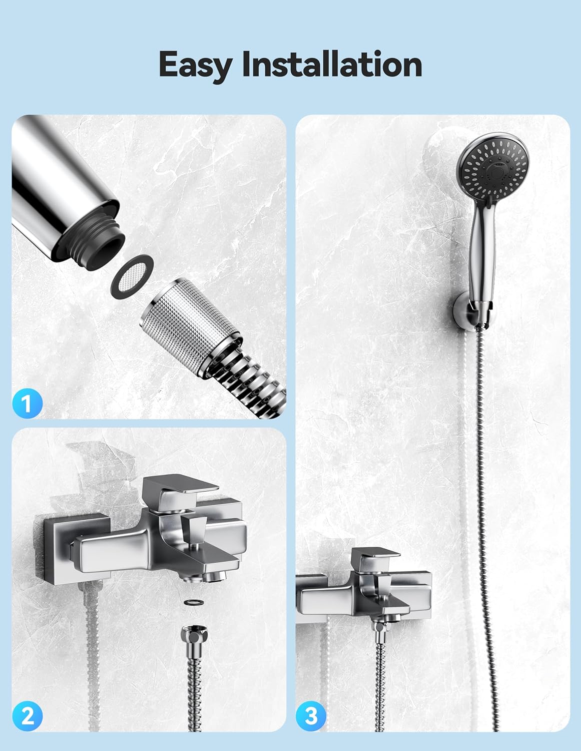Detalle 2 de VOXON High Pressure Shower Head 5-Spray