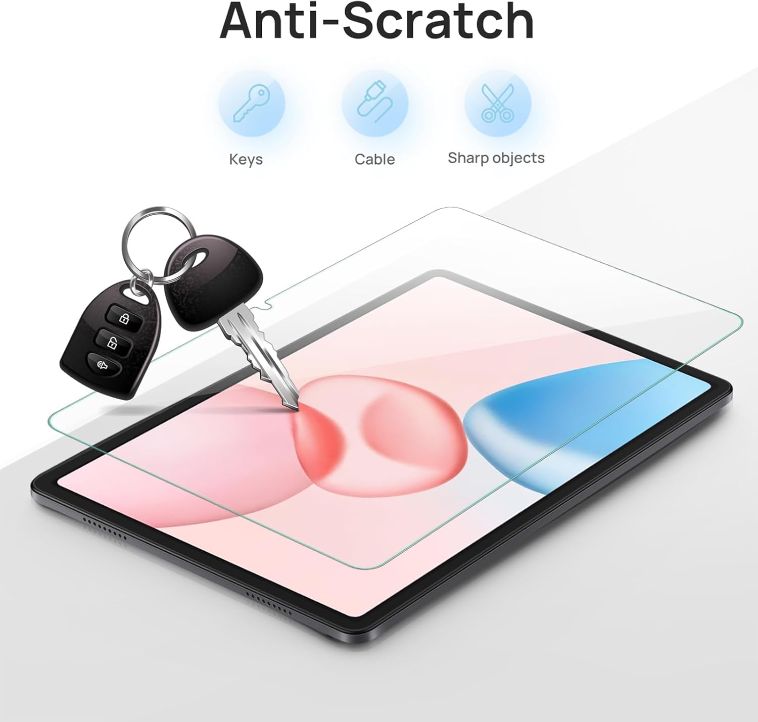 Thumbnail 3 de Gerutek 2-Pack Tempered Glass Screen Protectors for Honor Pad 10 / Honor Pad 9 (12.1-inch, Ultra Clear, Anti-fingerprint)