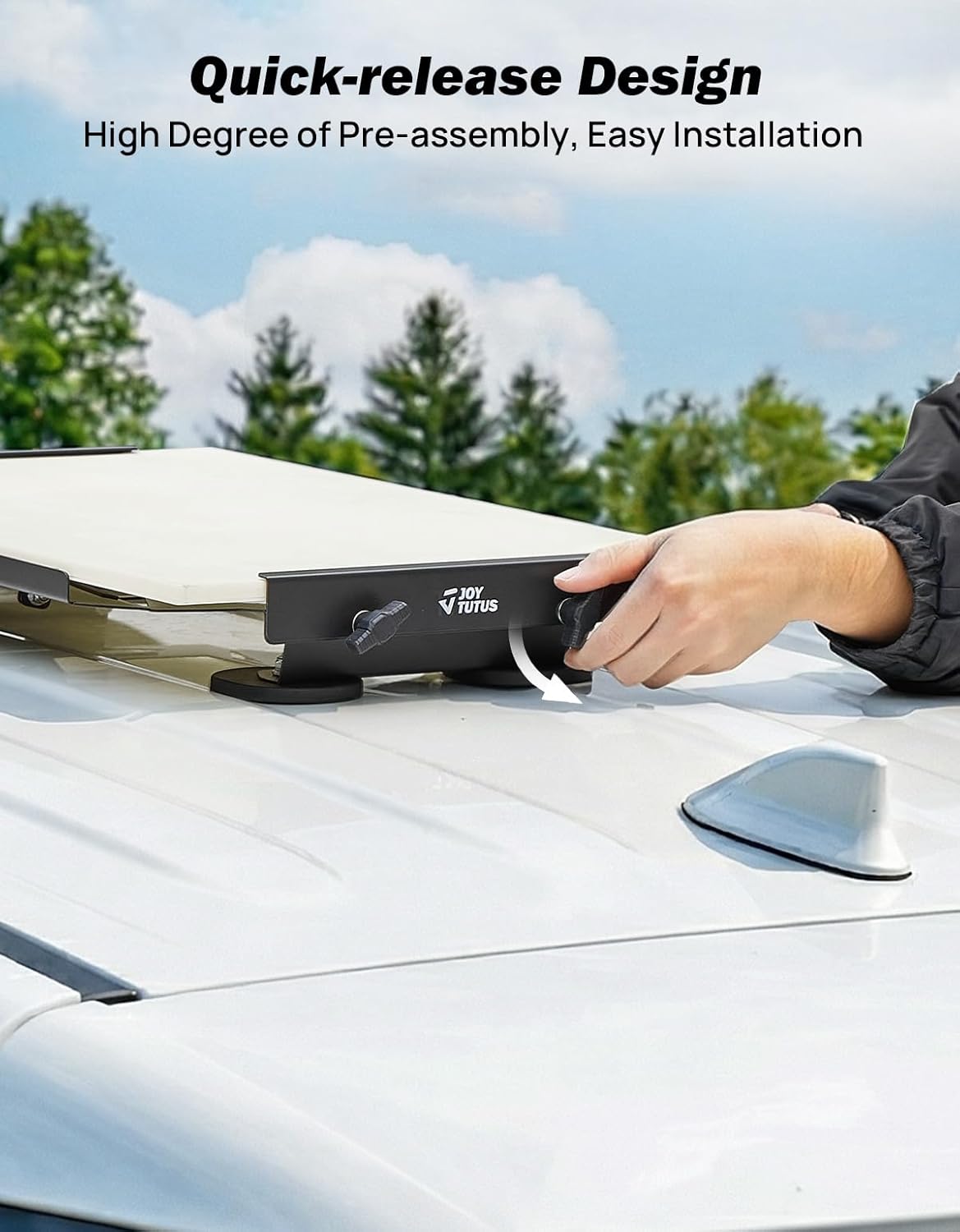 Thumbnail 3 de JOYTUTUS Gen 3 Starlink Roof Mount – 440lbs Magnetic Quick-Release