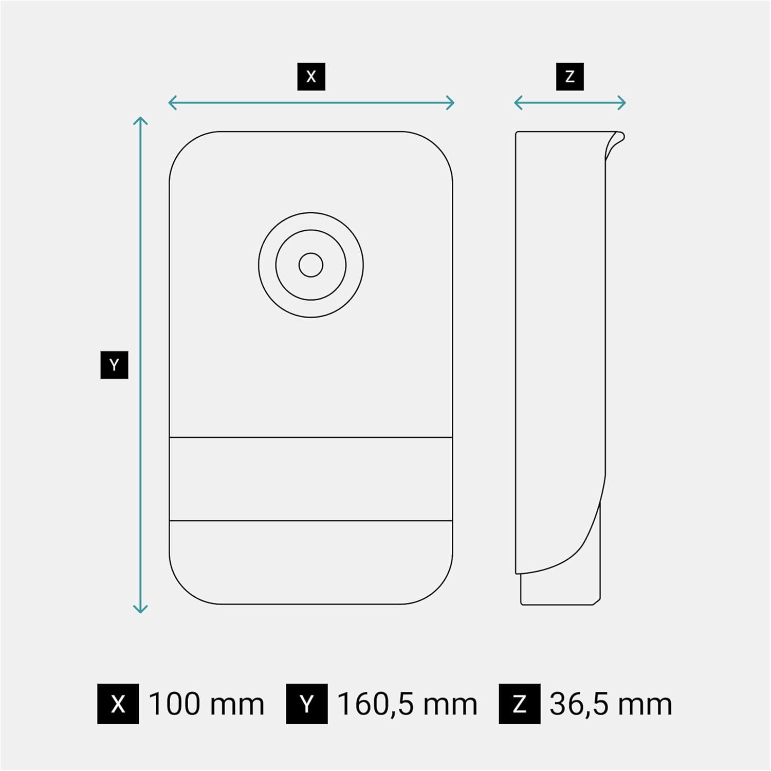 Detalle de Kit visiophone Legrand Easy Kit Essential 7 pouces blanc avec platine de rue