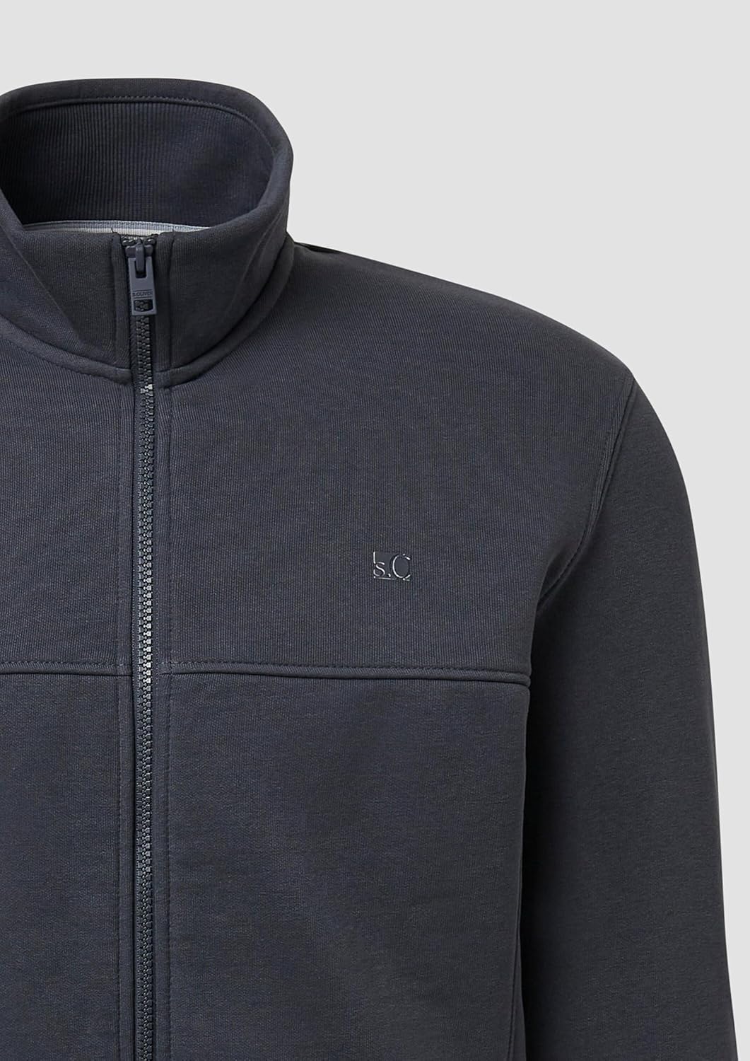 Thumbnail 5 de s.Oliver Sweatjacke mit Stehkragen und Eingrifftaschen – bequeme Regular-Fit-Sweatjacke