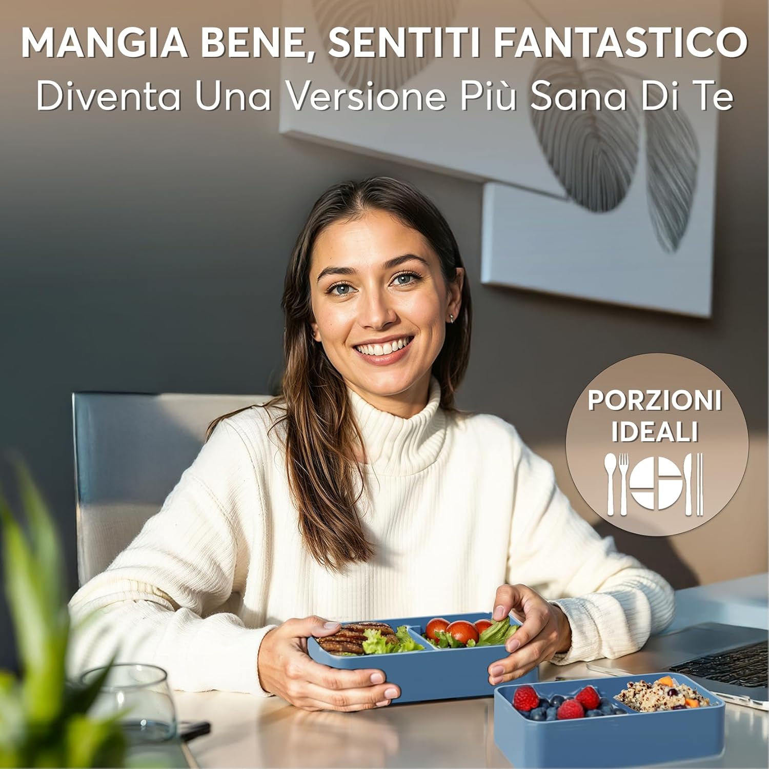 Thumbnail 1 de Umami Porta Pranzo Lunch Box 1200 ml 🍱