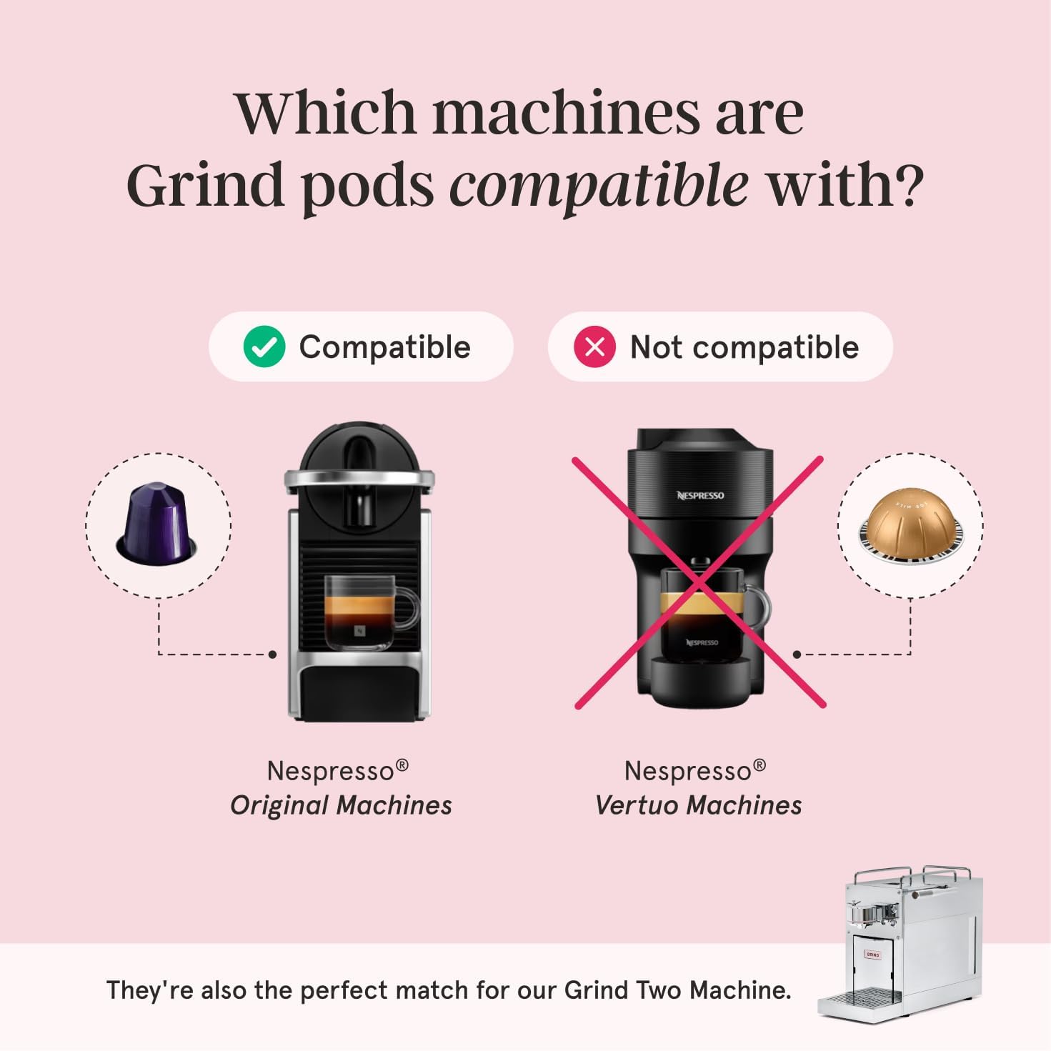 Detalle 2 de Grind Vanilla Coffee Pods 60 Pack