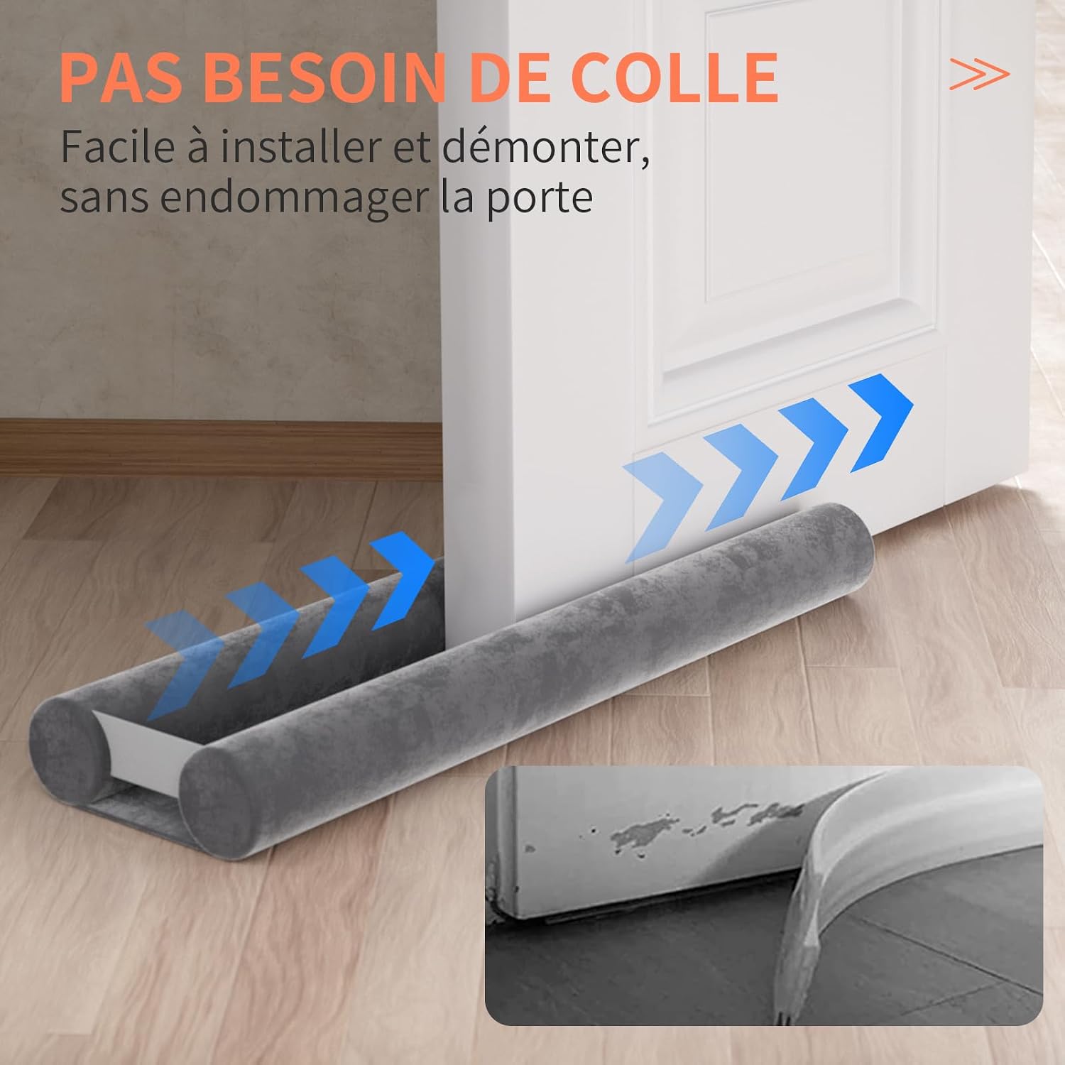 Thumbnail 5 de BKSAI Boudin de Porte isolant double 60-75 cm