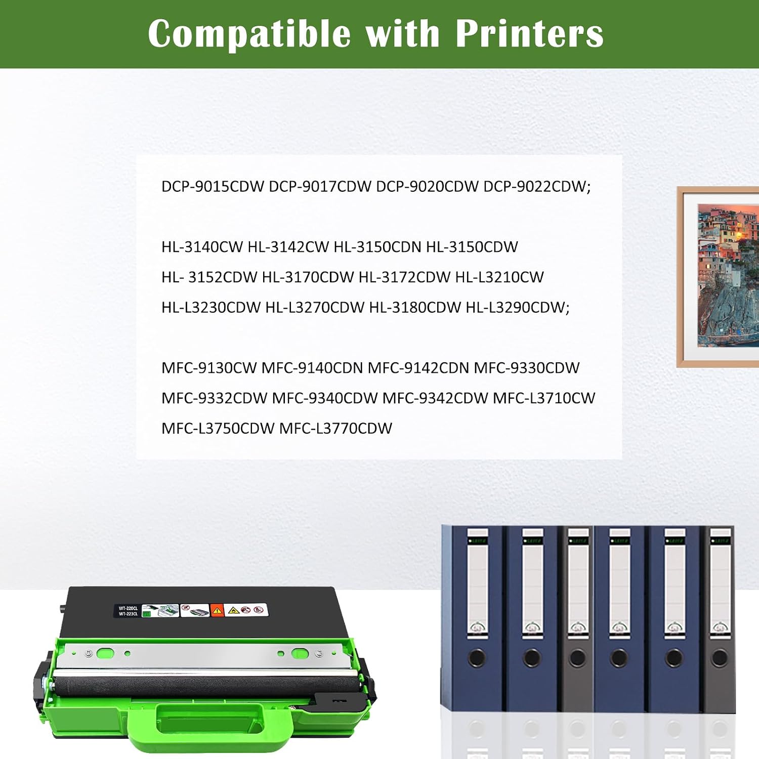 Thumbnail 1 de WT-220CL Recipiente para Tóner Residual Compatible 🖨️ Brother