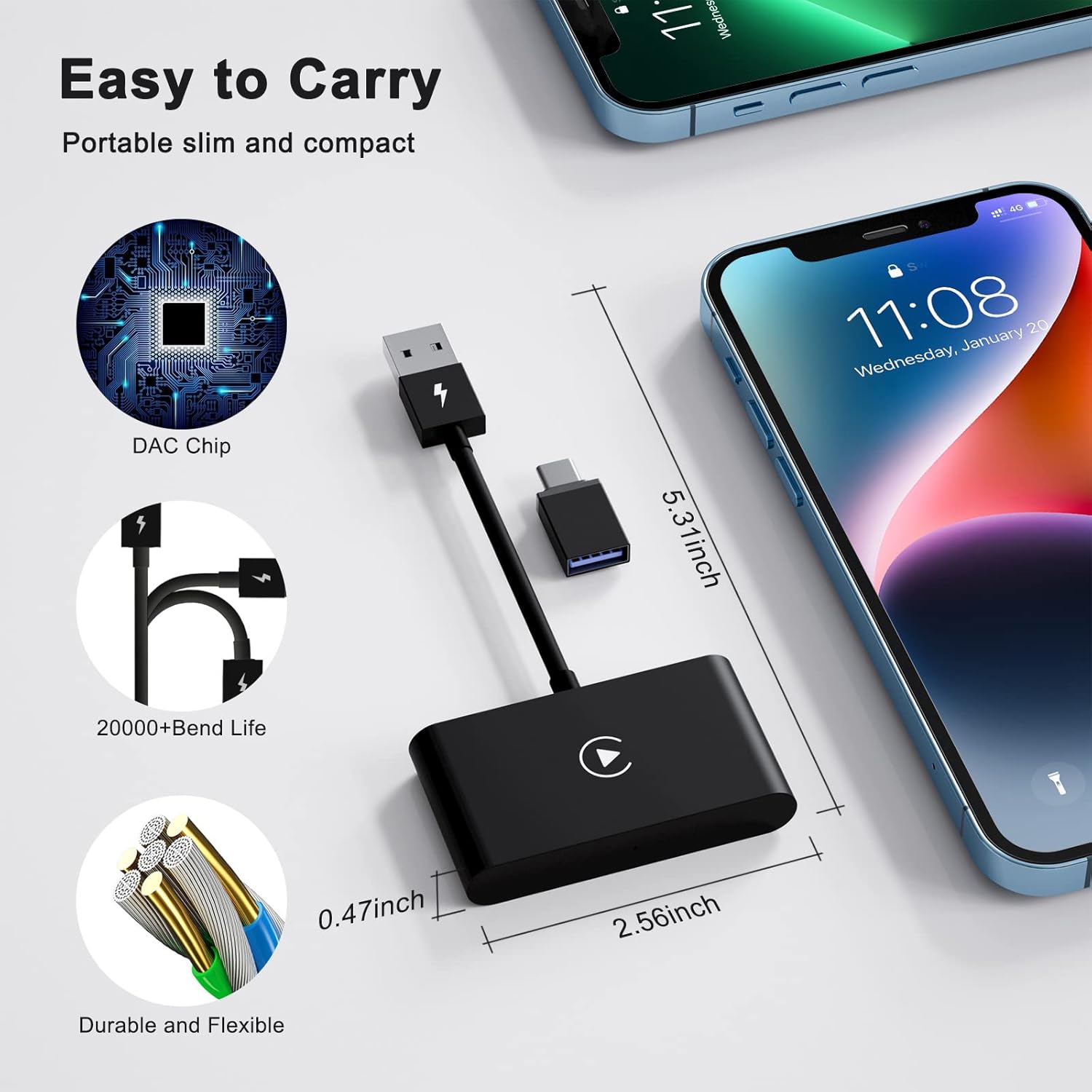 Thumbnail 6 de UWECAN CarPlay Wireless Adapter for iPhone