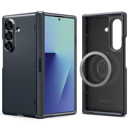 Detalle de Coque Spigen Slim Armor Pro pour Galaxy Z Fold 7, ardoise métallisée ⚙