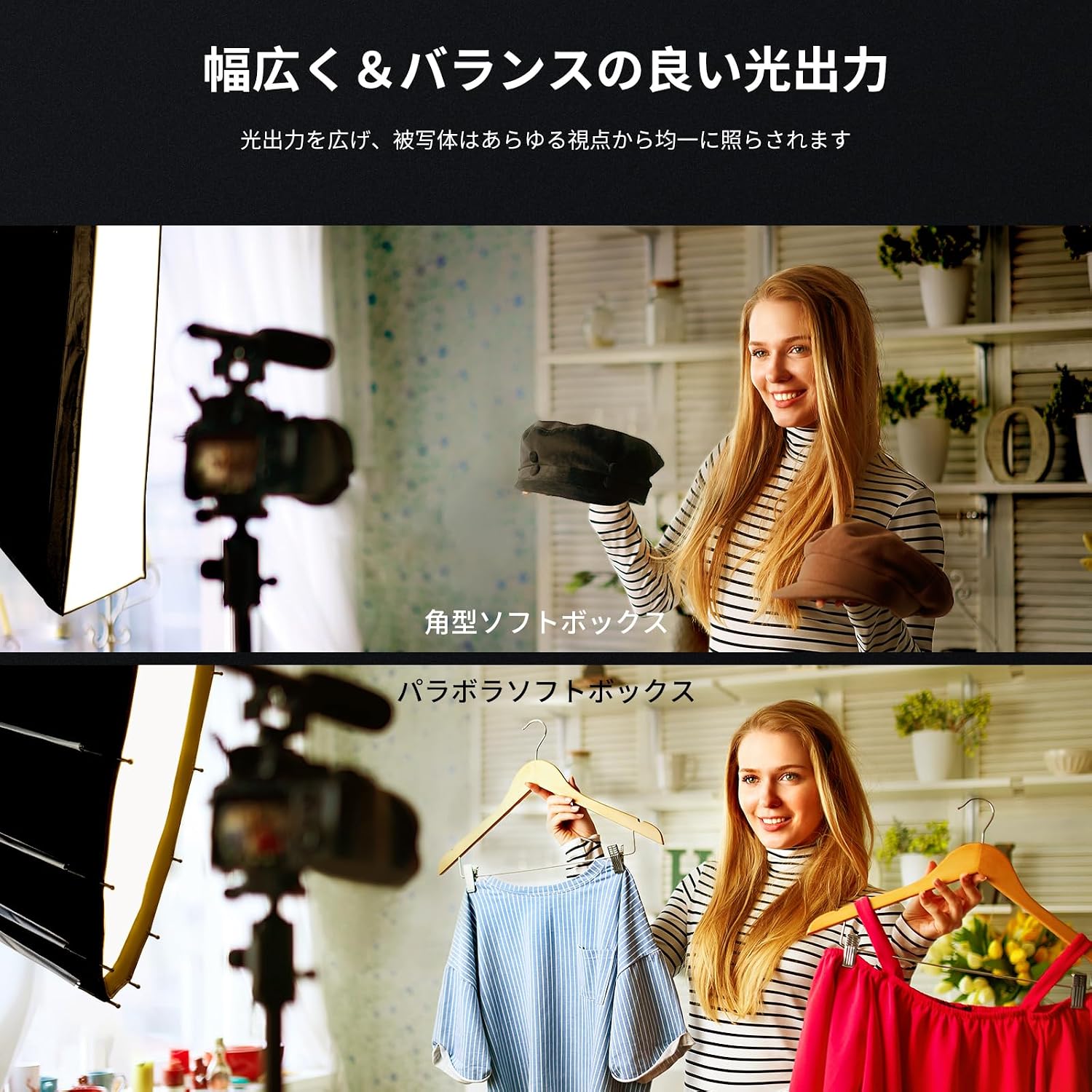 Detalle de NEEWER 85cm パラボリックソフトボックス、Bowensマウント・折りたたみ式