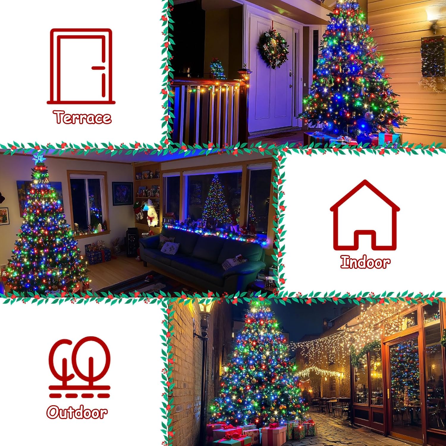 Thumbnail 6 de Dalugo Christmas Tree Lights 2m ๐