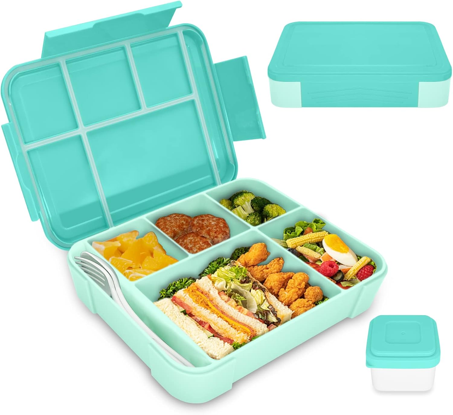 Detalle de IJIAMY Brotdose Kinder 1300ml 🍱