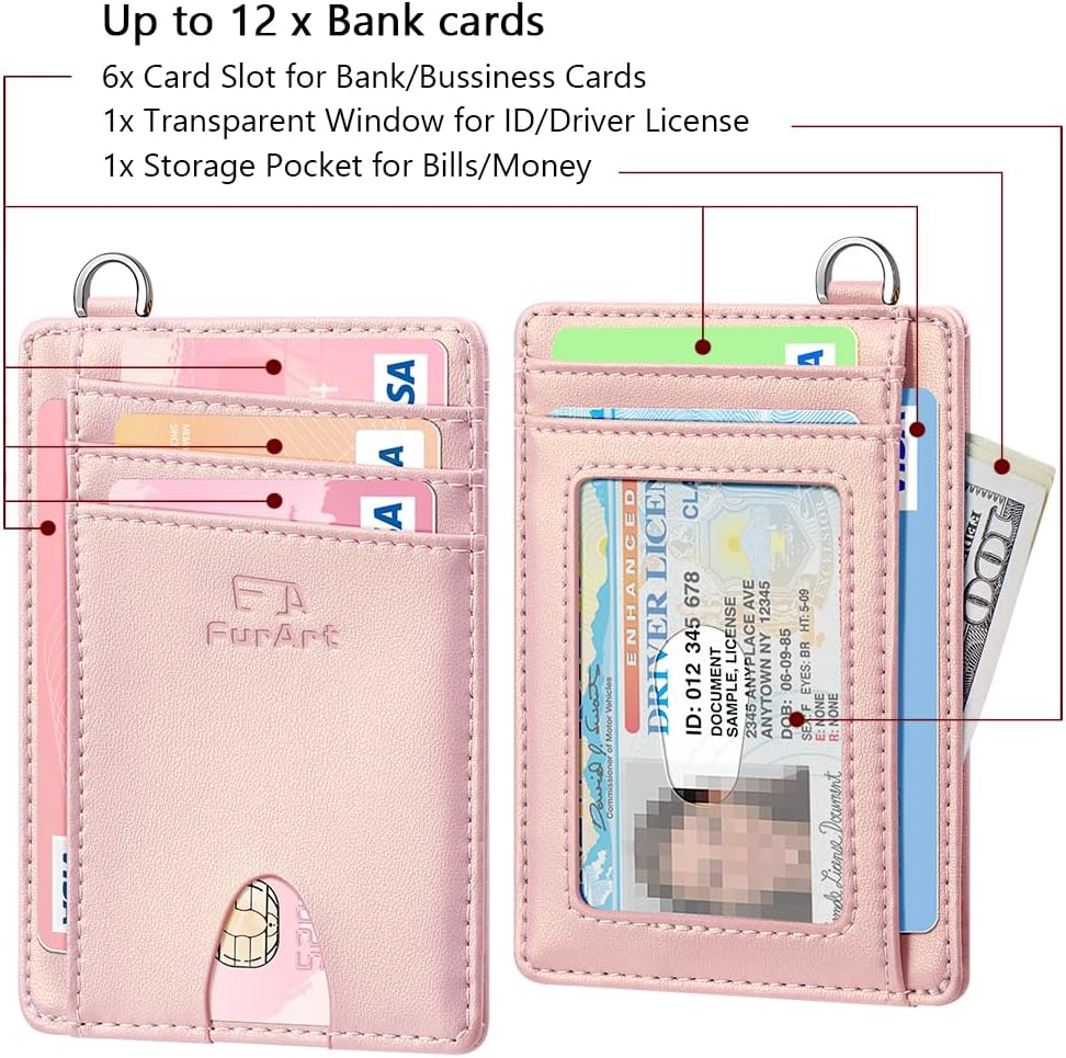 Detalle 2 de FurArt slim RFID card wallet 3.15 x 4.6