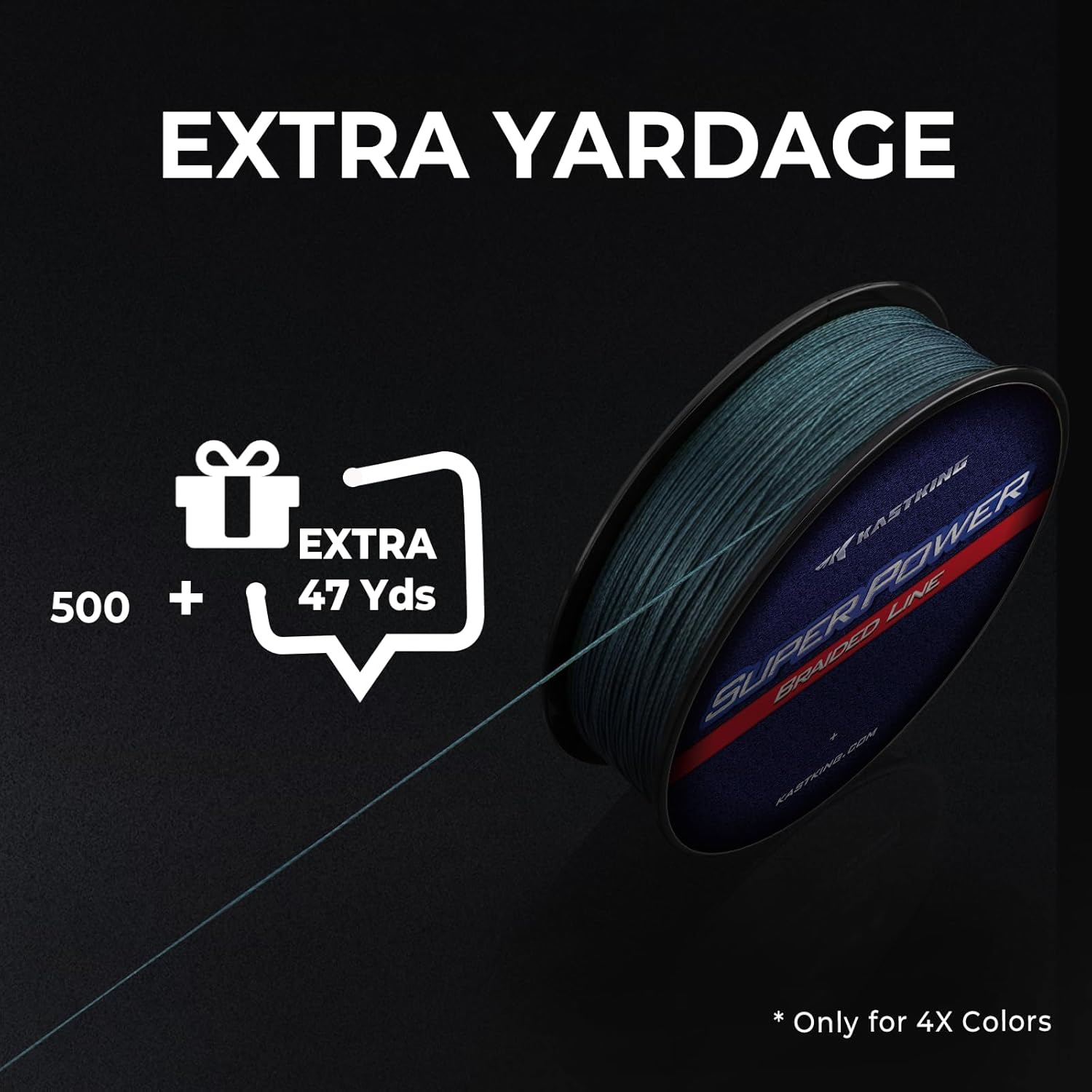 Thumbnail 4 de KastKing SuperPower Braided Fishing Line — abrasion-resistant braided line with zero stretch