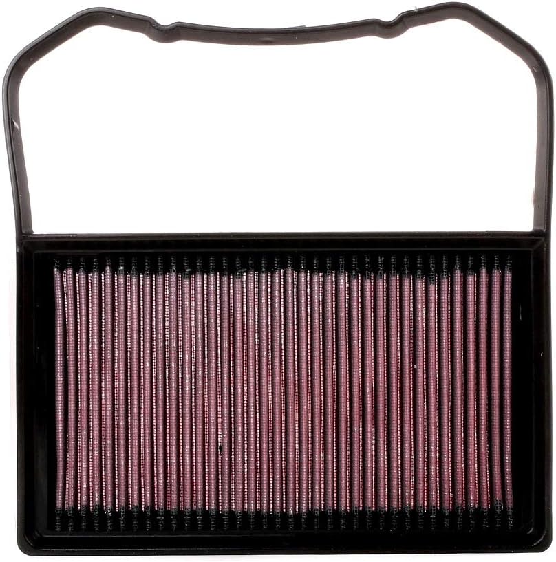 Detalle de K&N 33-2994 Hochleistungs-Motorluftfilter – langlebig, abwaschbar, passend für Mii, Ibiza V, Citigo, Fabia, Up und Polo (2012–2019)