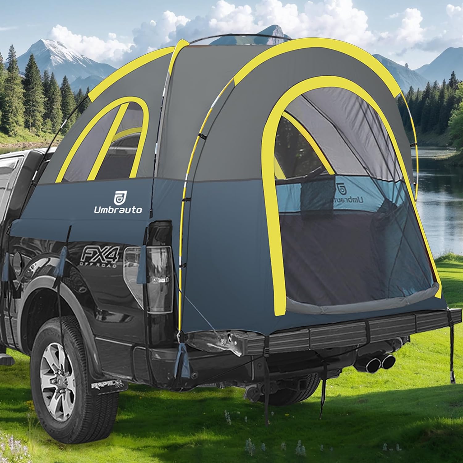 Detalle de Truck Bed Tent 5.5-6ft PU3000mm camping