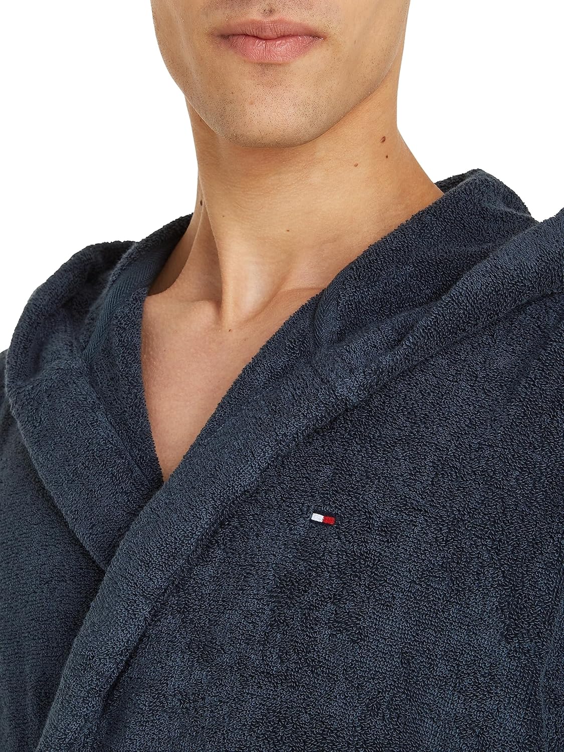 Thumbnail 5 de Tommy Hilfiger Peignoir de Bain Homme Col Tissu Éponge — douceur et élégance intemporelle