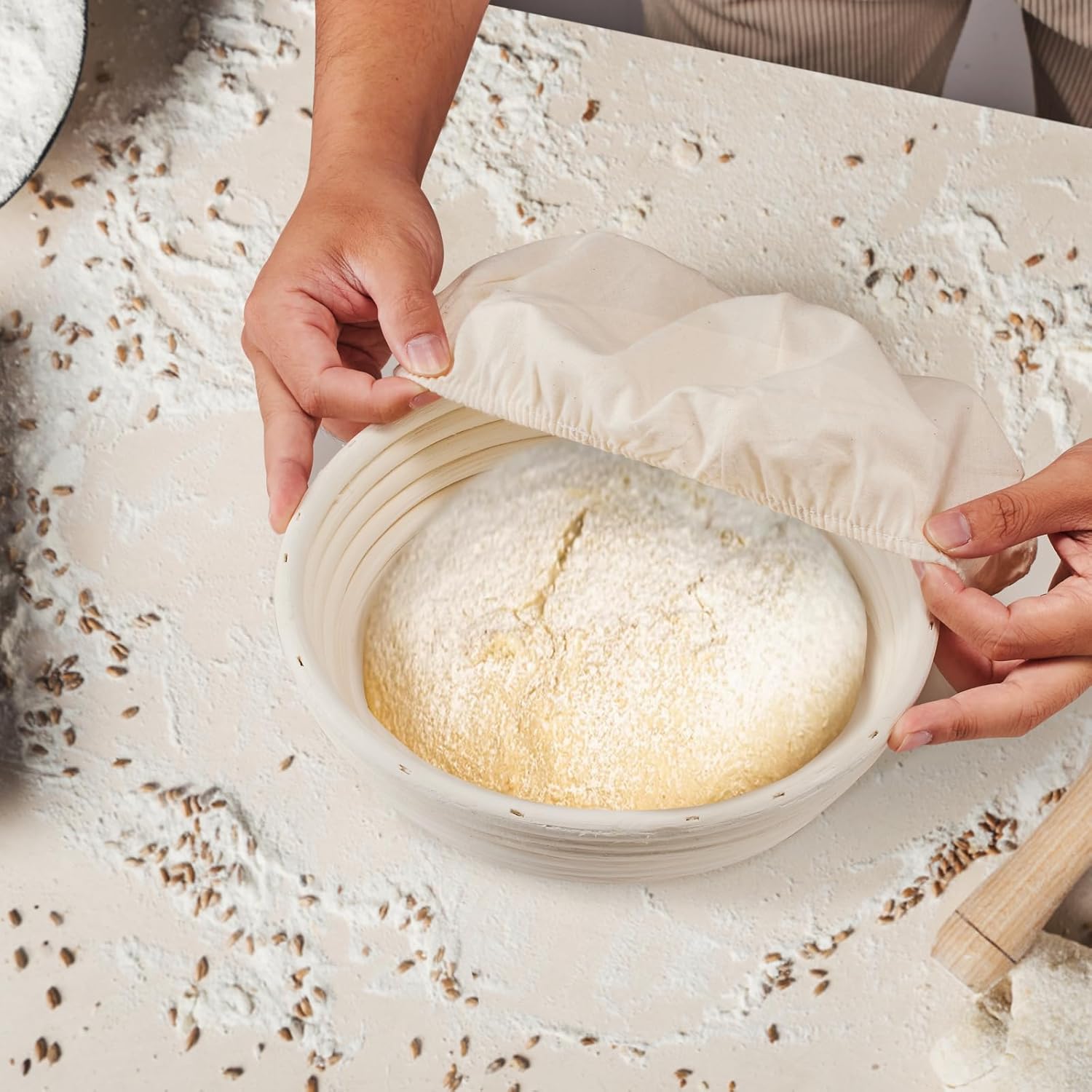 Thumbnail 4 de Dimpola 9-inch banneton basket 🍞