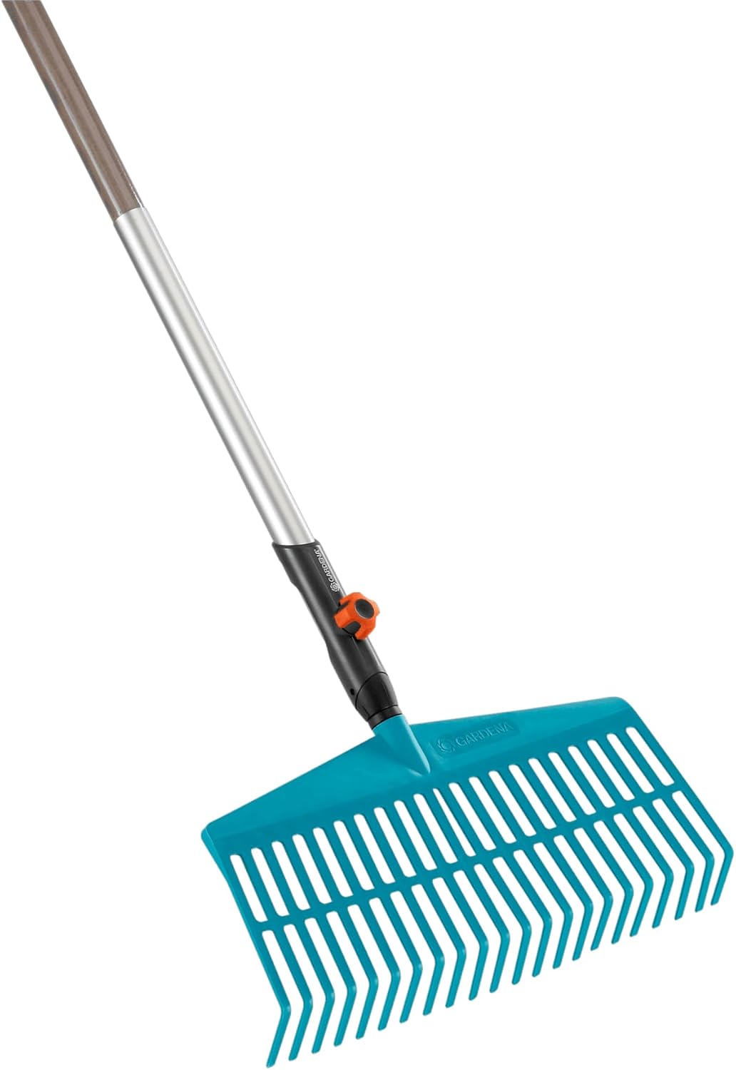 Detalle de Gardena combisystem-Rechenbesen 43 cm – Handlicher Zinkenbesen zum Zusammenfegen