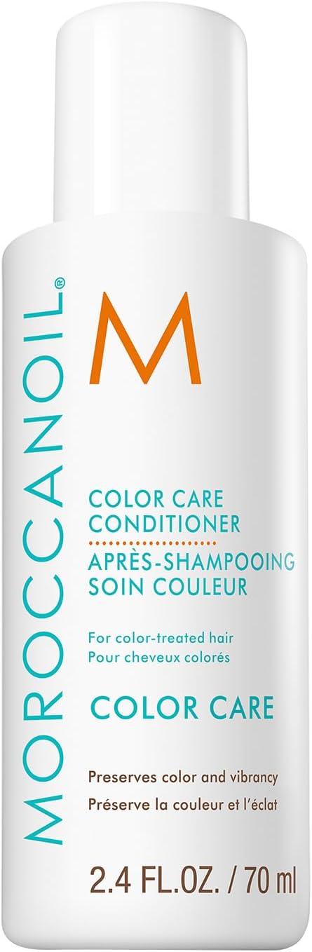 Detalle de Moroccanoil Balsamo Color Care: nutrimento e protezione del colore, da metà lunghezza alle punte