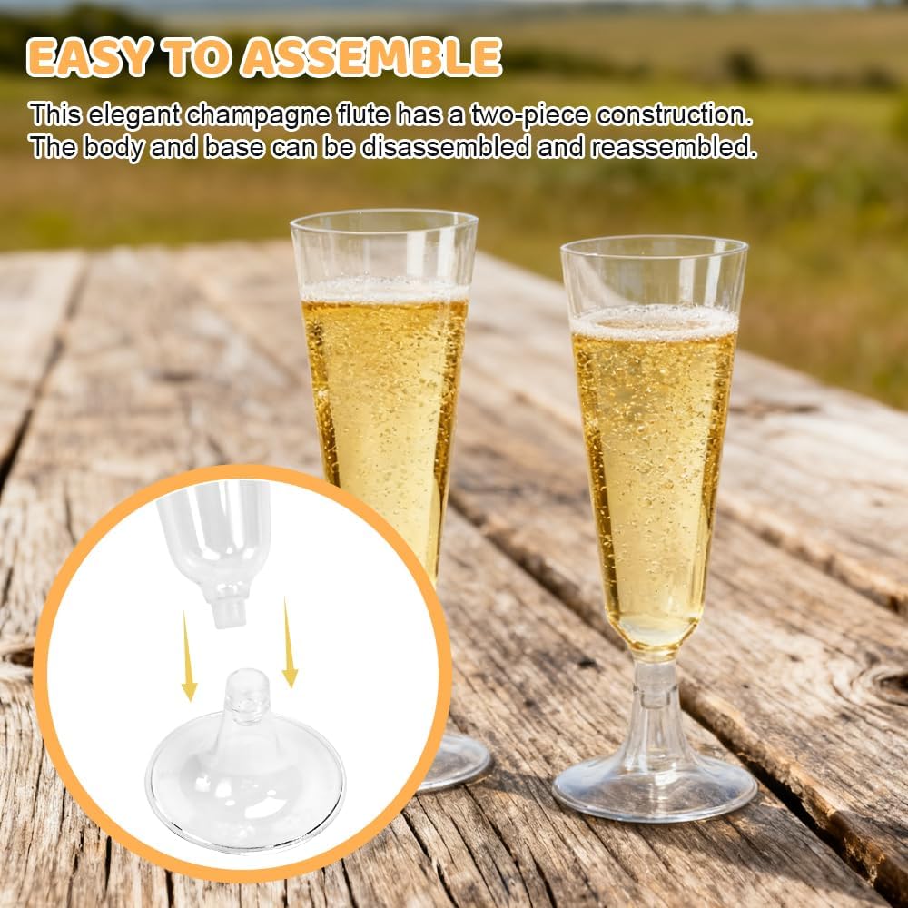 Thumbnail 4 de WEFHEF Sektgläser 160ml 🥂