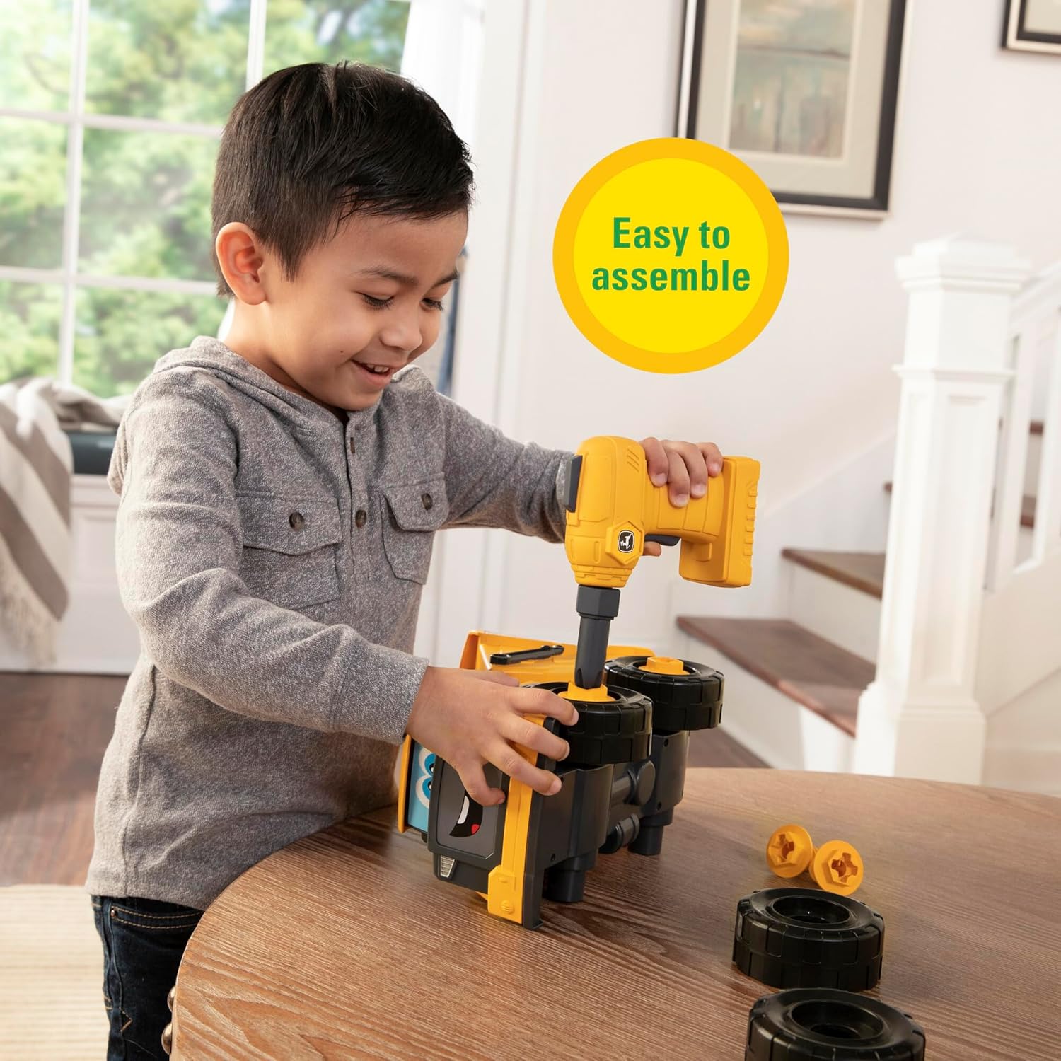 Thumbnail 1 de Build-A-Buddy John Deere Dump Truck 18 months 🚚