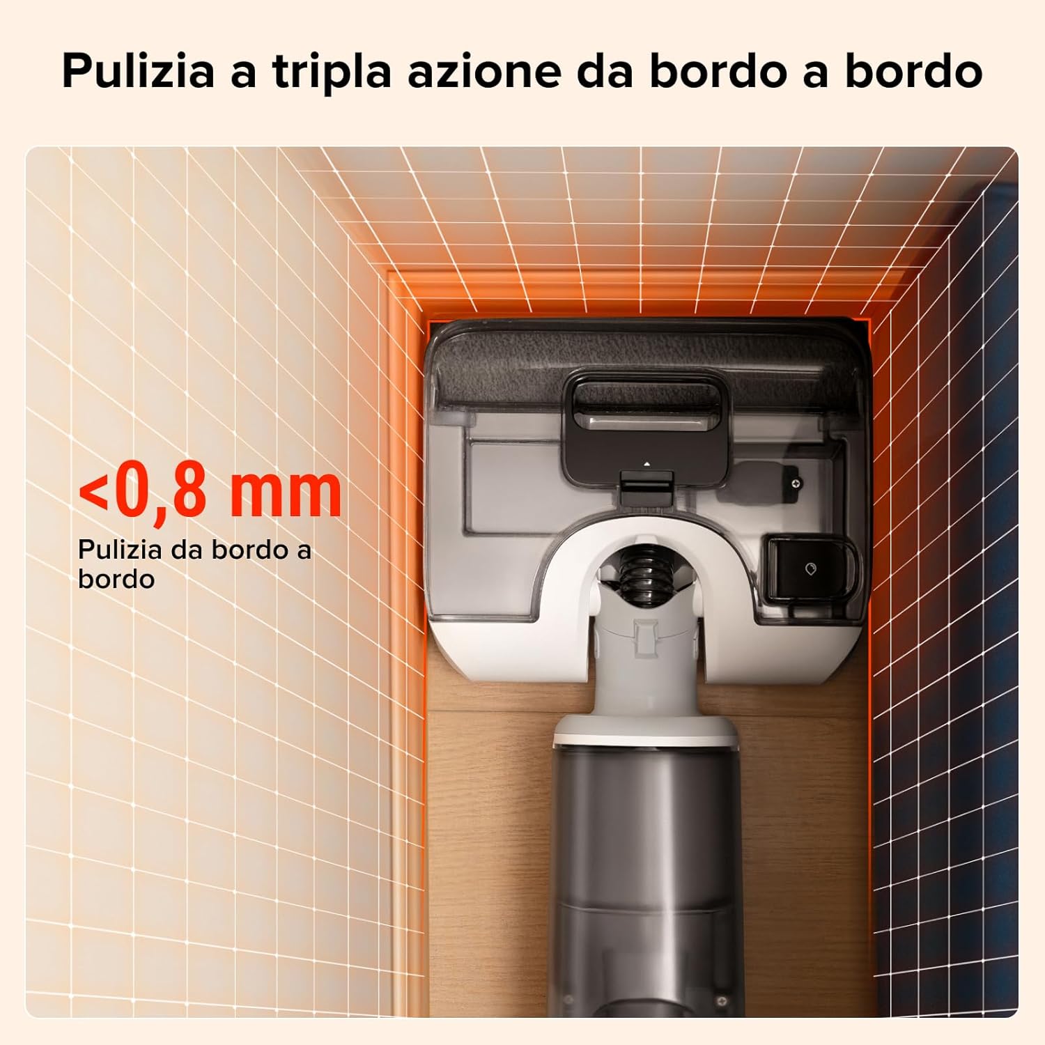 Thumbnail 6 de roborock F25 GT: Aspirapolvere e Lavapavimenti senza fili 2-in-1 con pulizia ad alta temperatura e asciugatura rapida