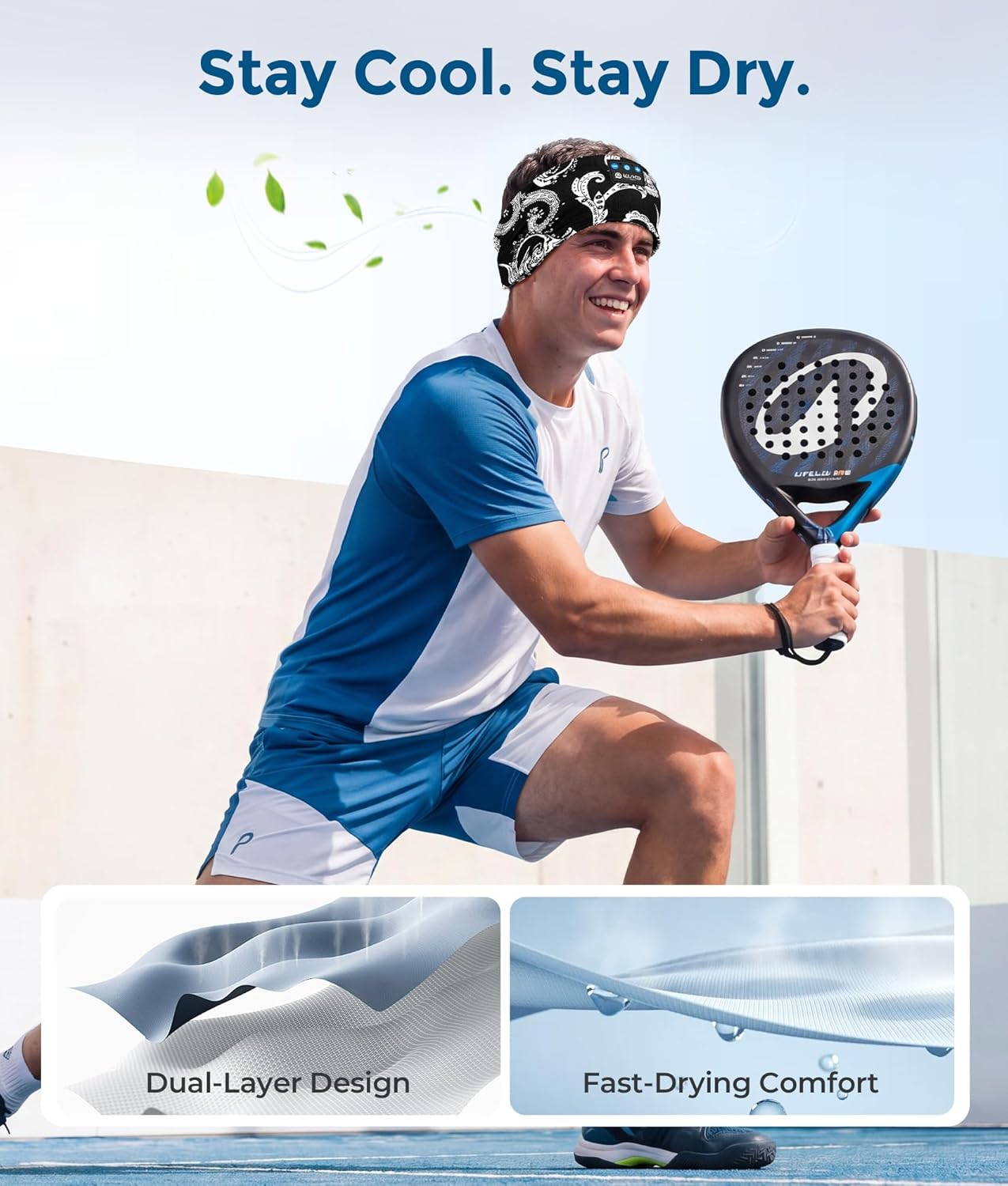 Detalle de LOVE EYE Bluetooth 5.4 Sleep Headphones Headband