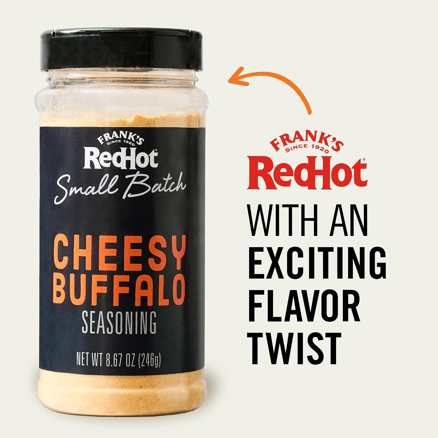 Thumbnail 4 de Frank’s RedHot Cheesy Buffalo Seasoning, Small Batch, 8.67 oz
