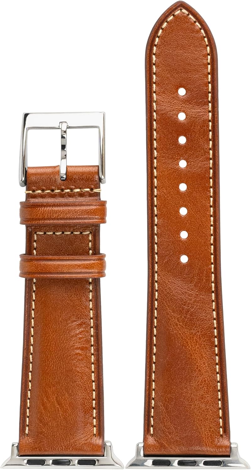 Thumbnail 1 de Leather Straps Compatible with Apple Watch 49 mm Ultra