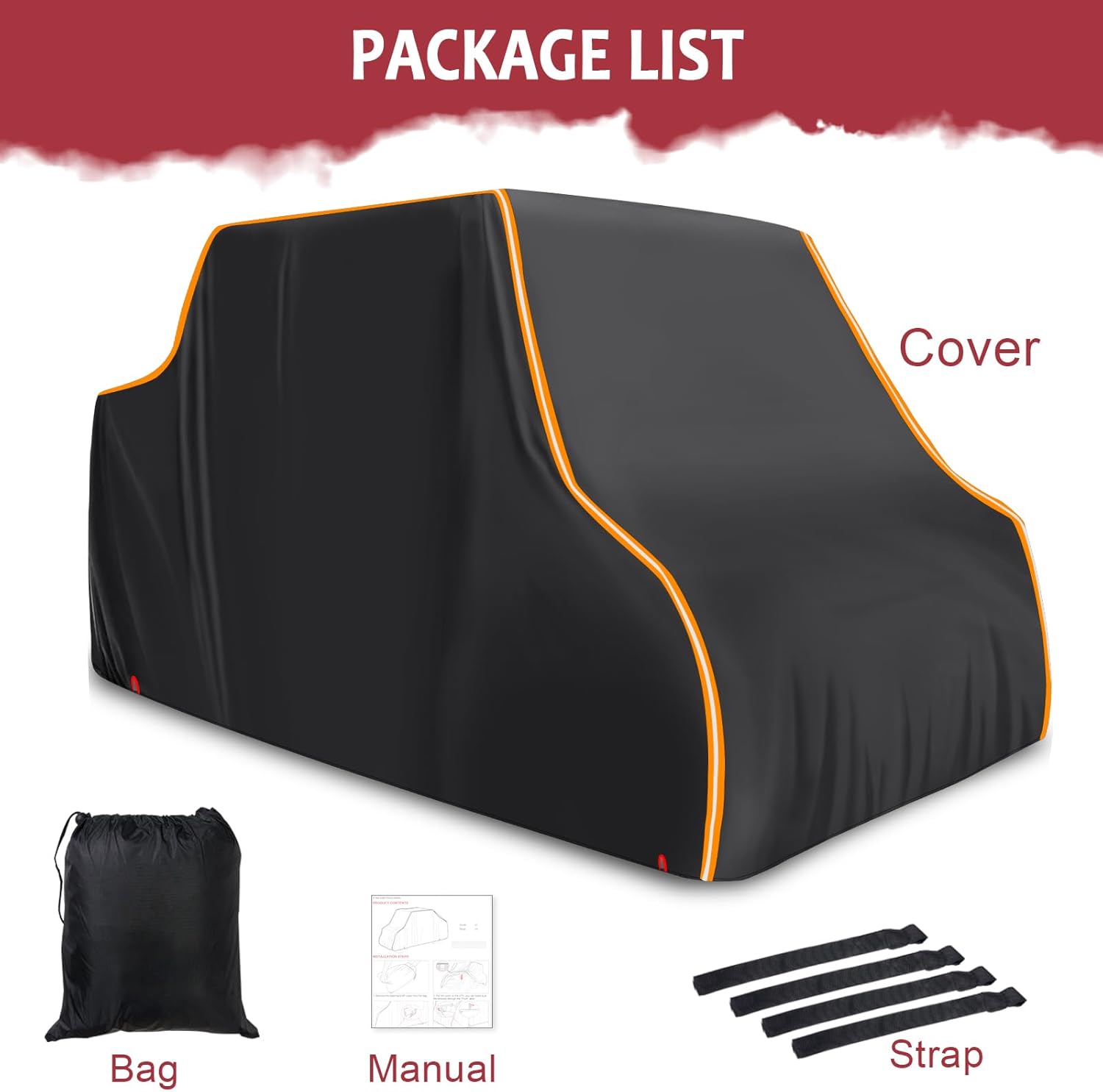 Thumbnail 6 de StarknightMT Heavy Duty UTV Cover 4-Seat (157" x 65" x 77"): All-Weather Protection for 4-6 Seaters