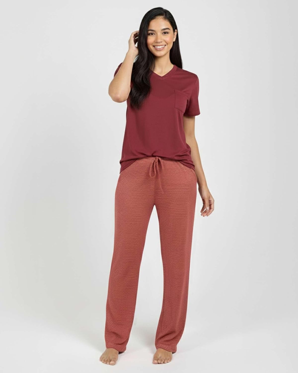 Detalle 2 de Women's Pajama Sets with 5% Spandex