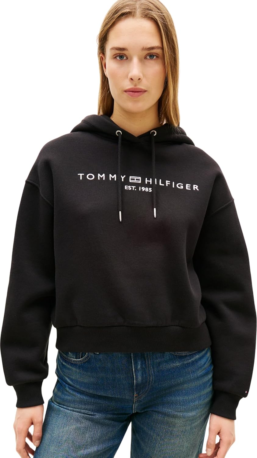 Thumbnail 6 de Tommy Hilfiger Corp Logo Mdrn Hoodie Ww0ww47832: felpa con cappuccio da donna