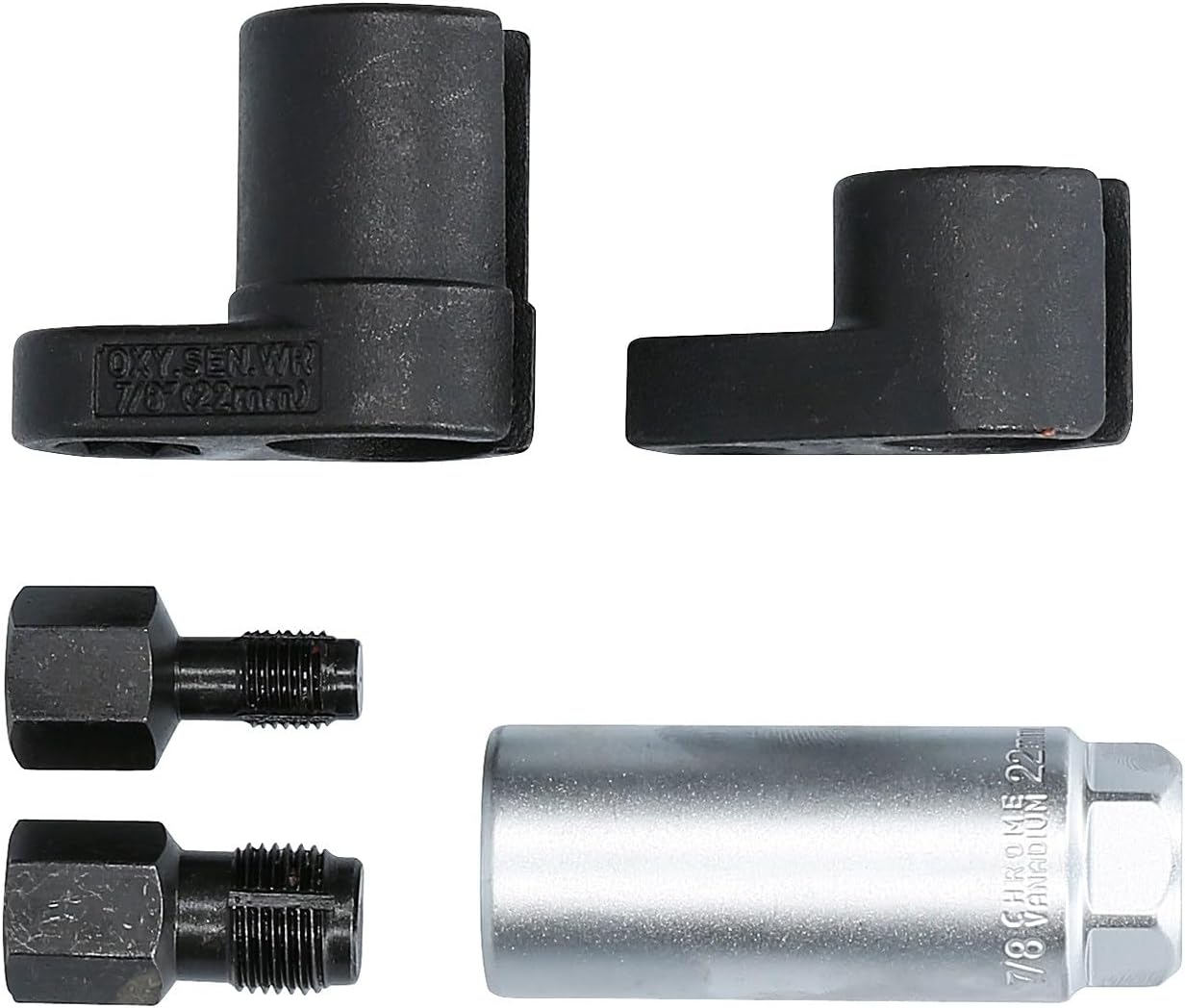 Detalle 2 de BRILLIANT TOOLS BT601000 Lambda Probe Socket Set, 5-Piece Chrome Vanadium