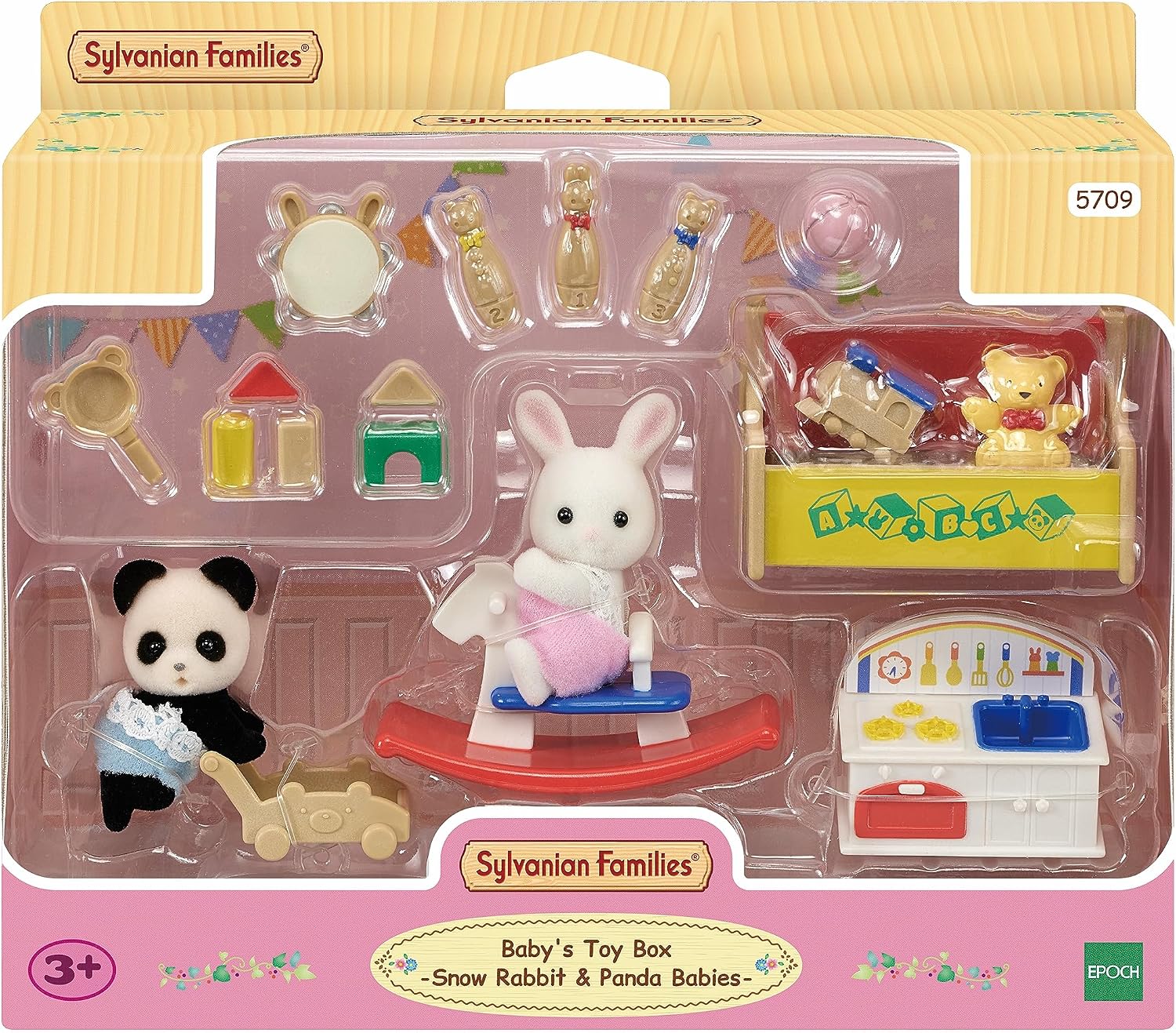 Detalle 2 de Sylvanian Families coffre à jouets 15 accessoires