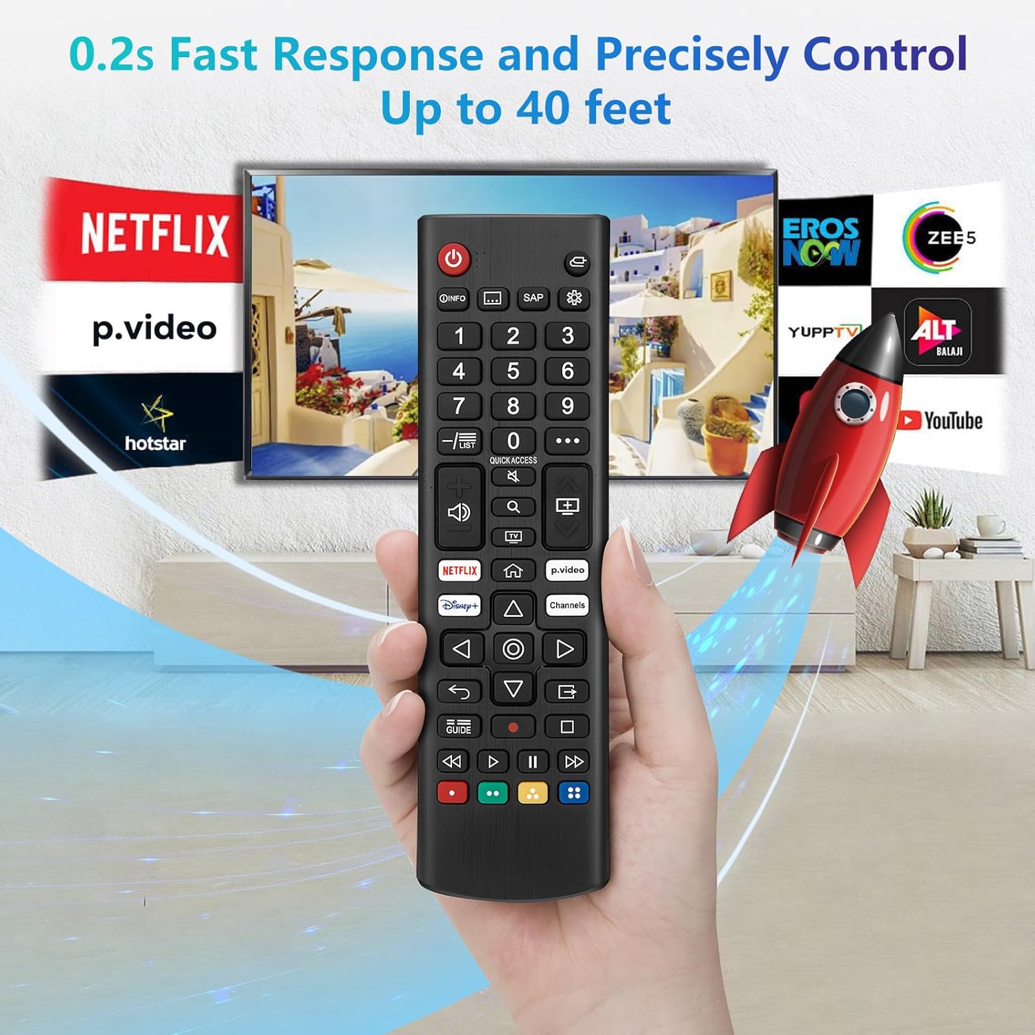 Thumbnail 5 de Universal for LG Smart TV Remote Replacement Pack of 2
