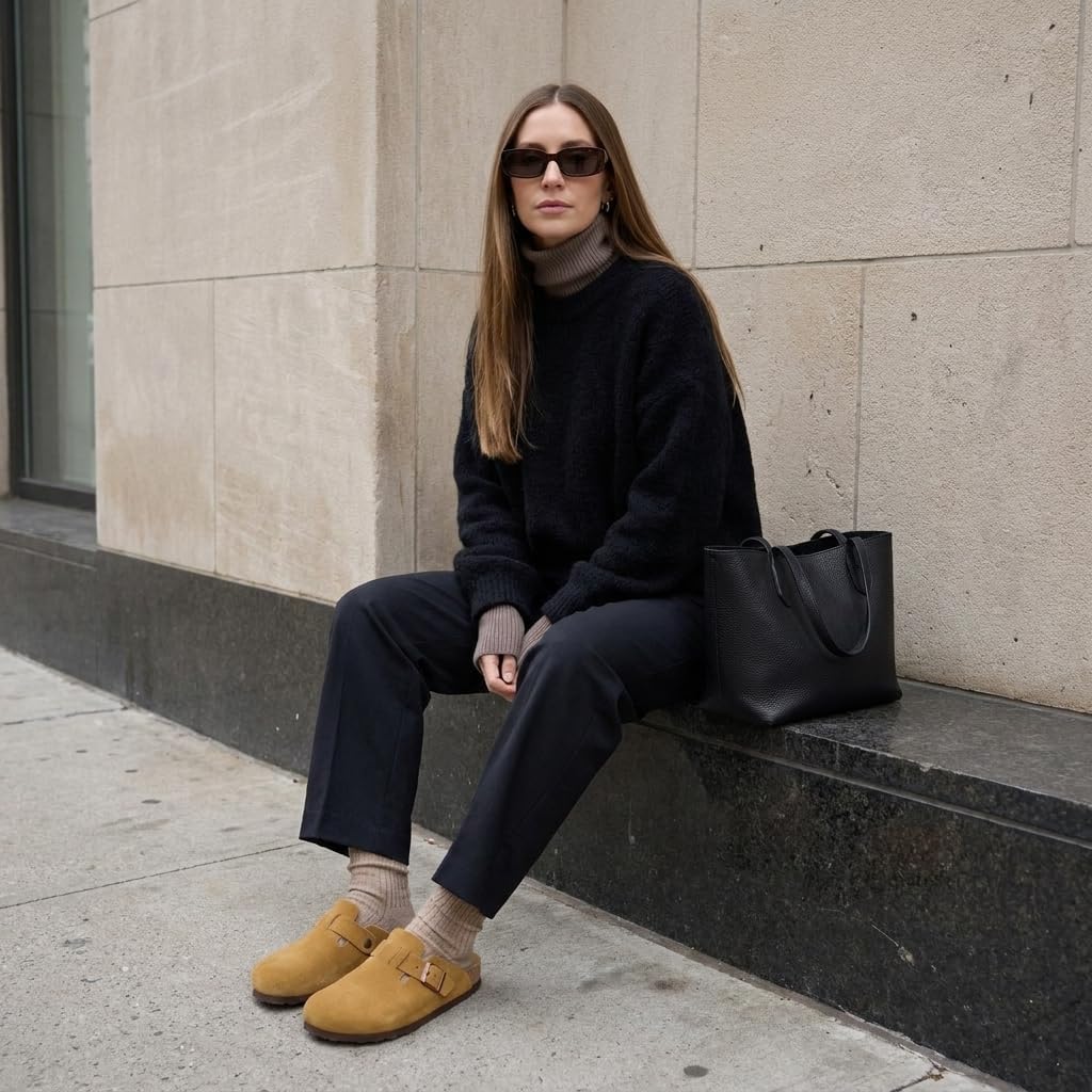 Thumbnail 5 de CUSHIONAIRE Hana suede clogs for women 👞