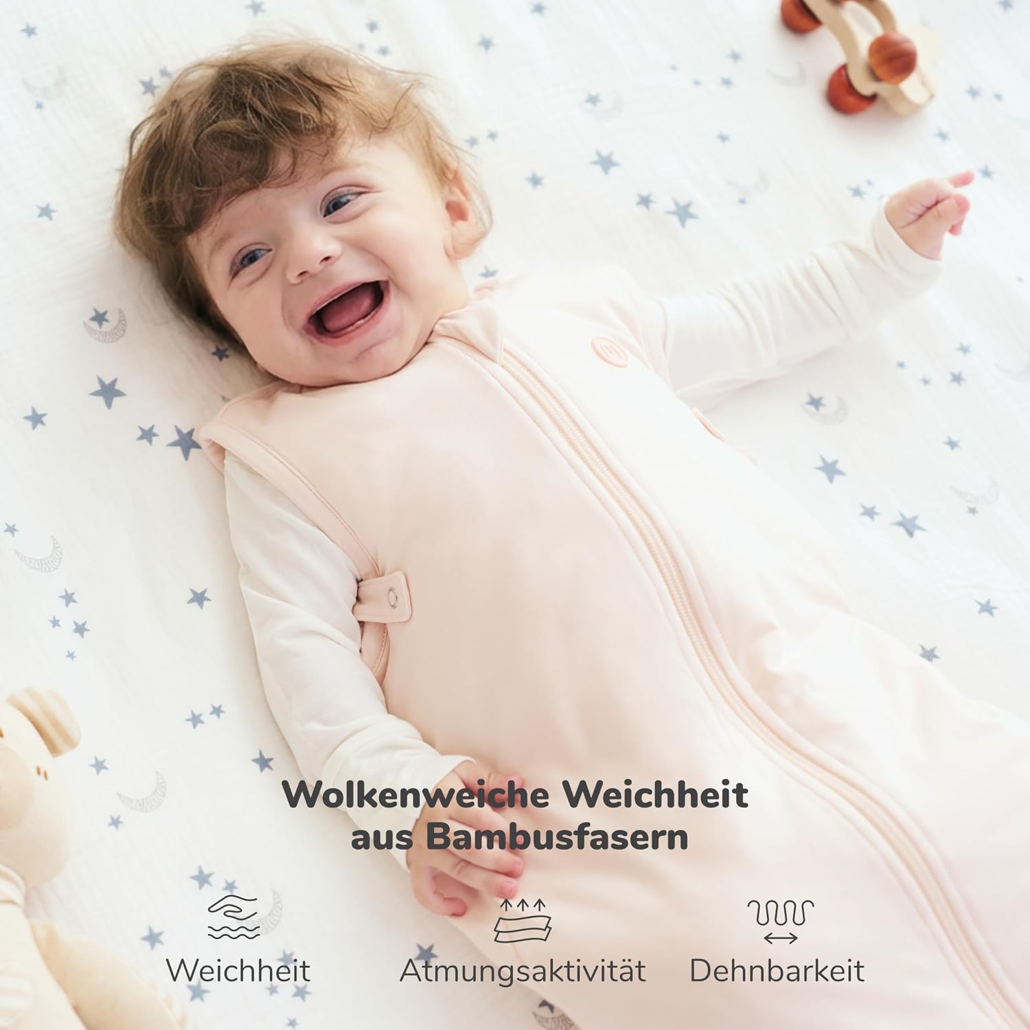Thumbnail 5 de Momcozy Schlafsack Baby 1,5 TOG