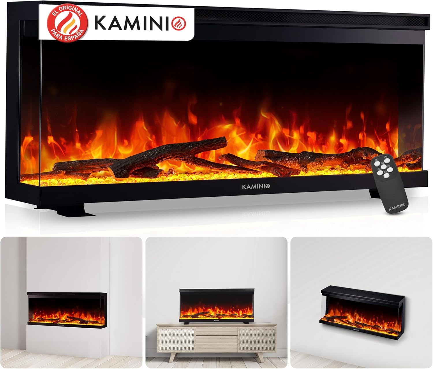 KAMINIO Chimenea Lea 36 eléctrica