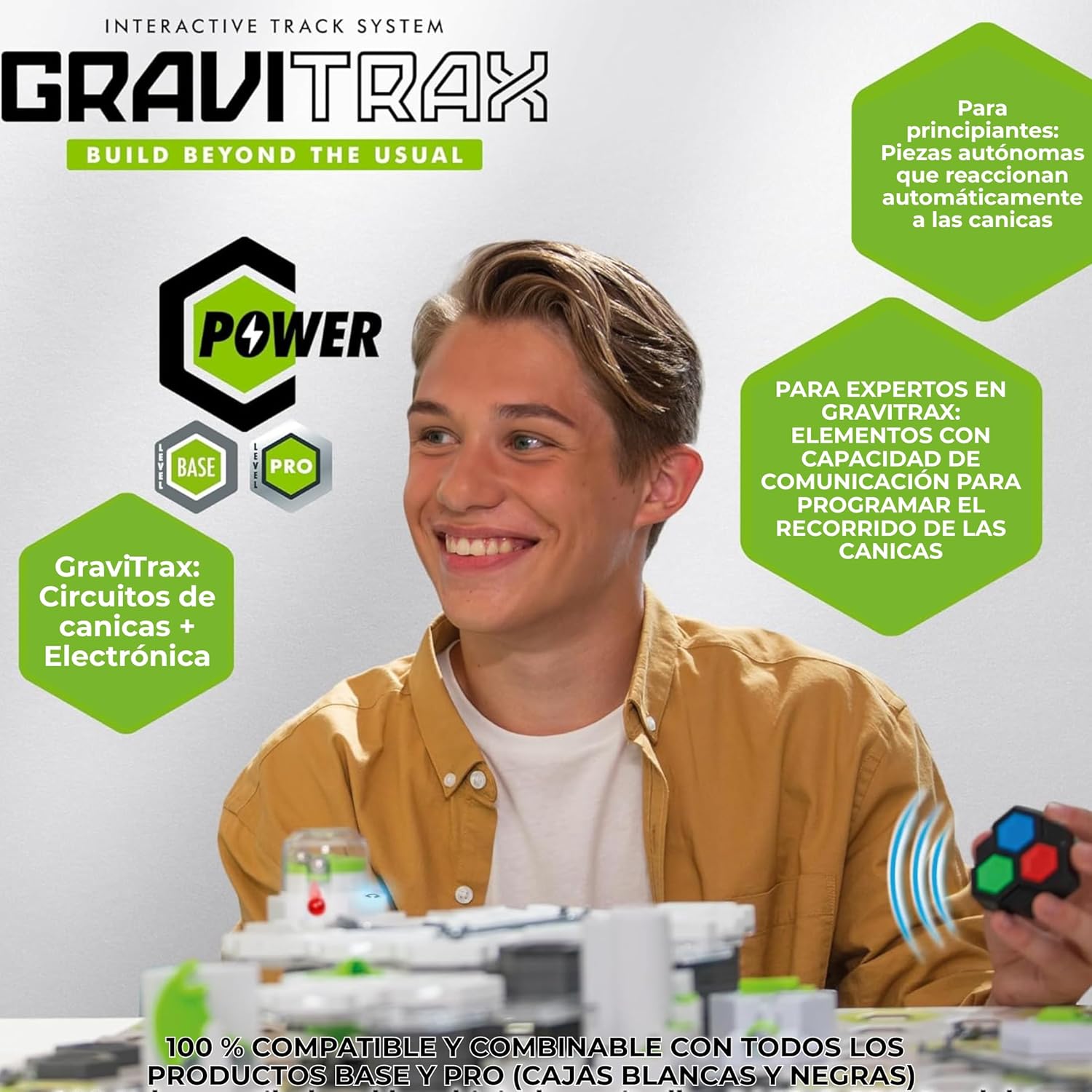 Detalle 2 de Ravensburger Gravitrax Power Elevator, circuito de canicas