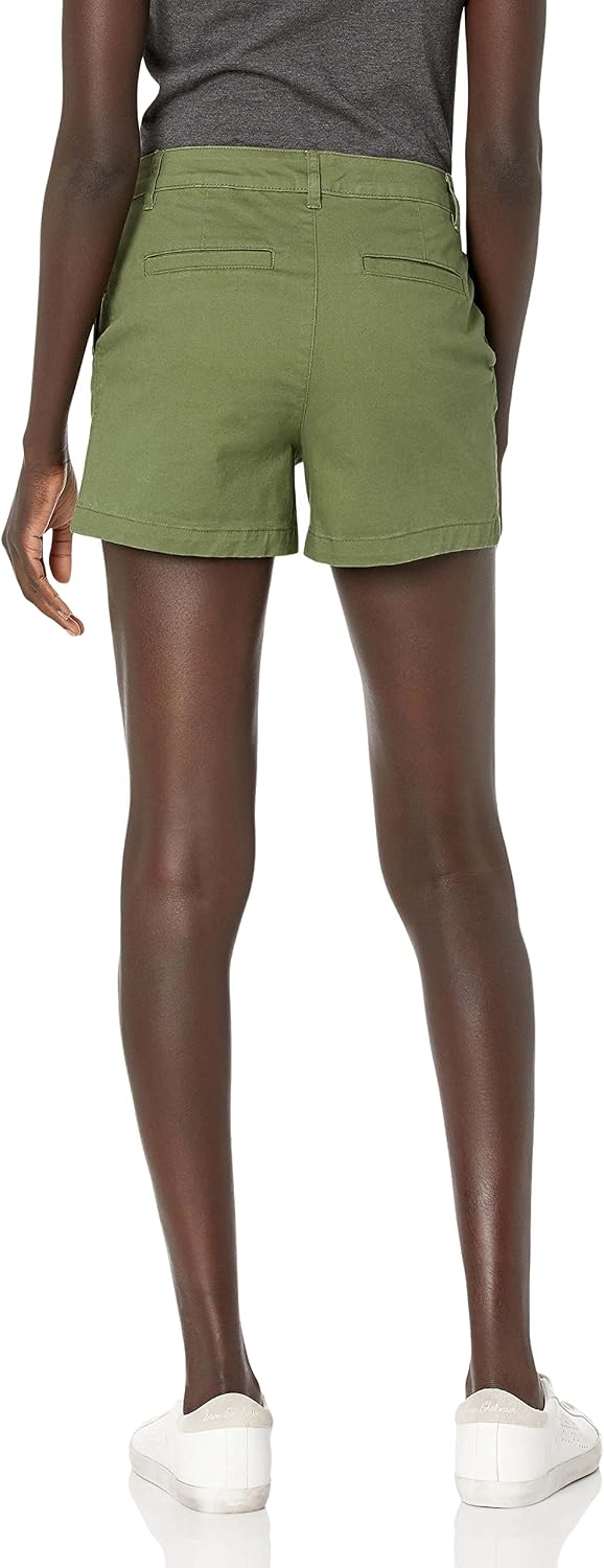 Detalle 2 de Amazon Essentials Khaki Slim-Fit Shorts