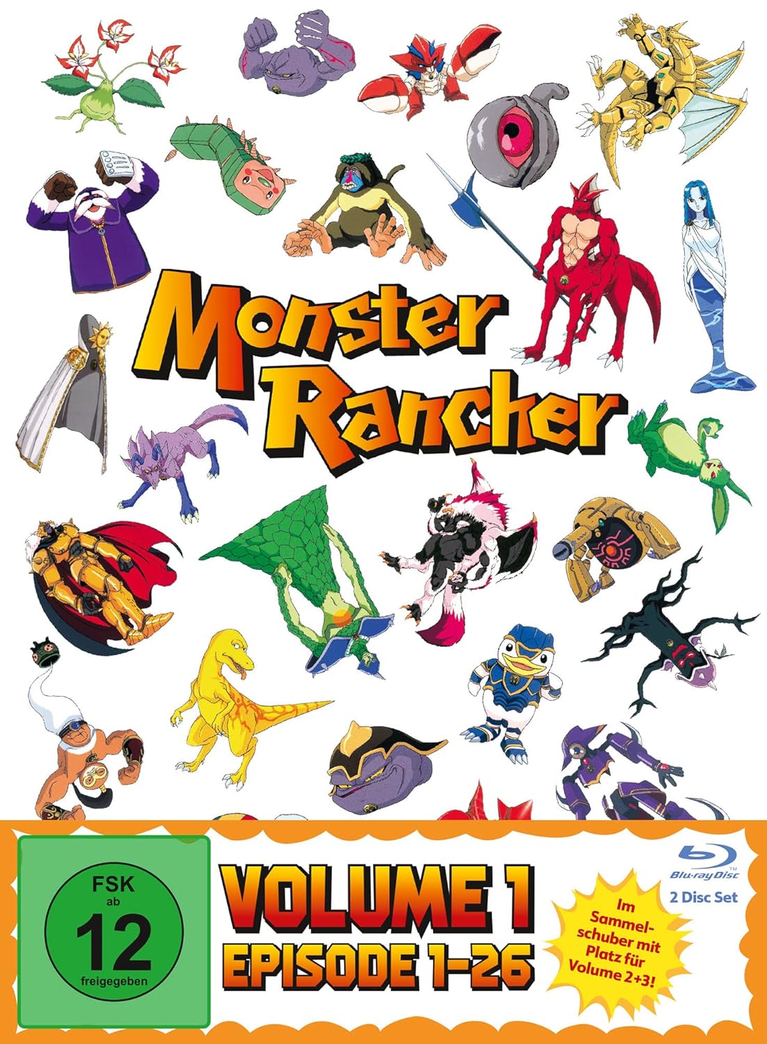 Plaion Monster Rancher Vol. 1, 2 Blu-rays 📀